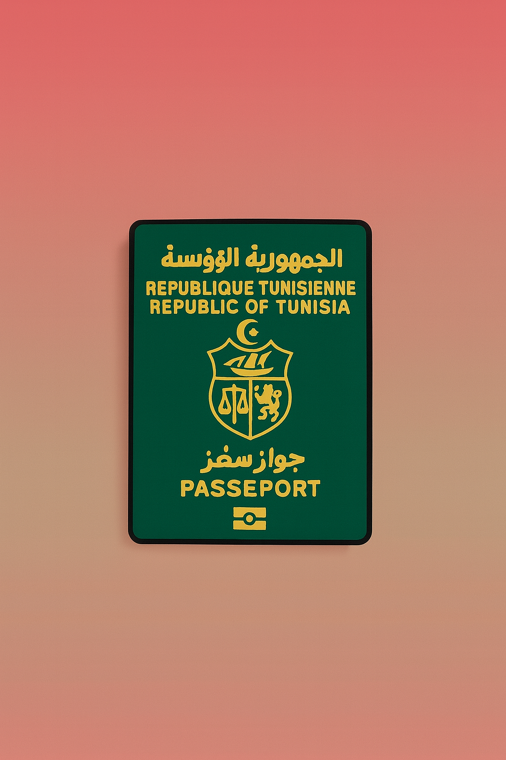 🇹🇳 Charms Passeport Tunisien 