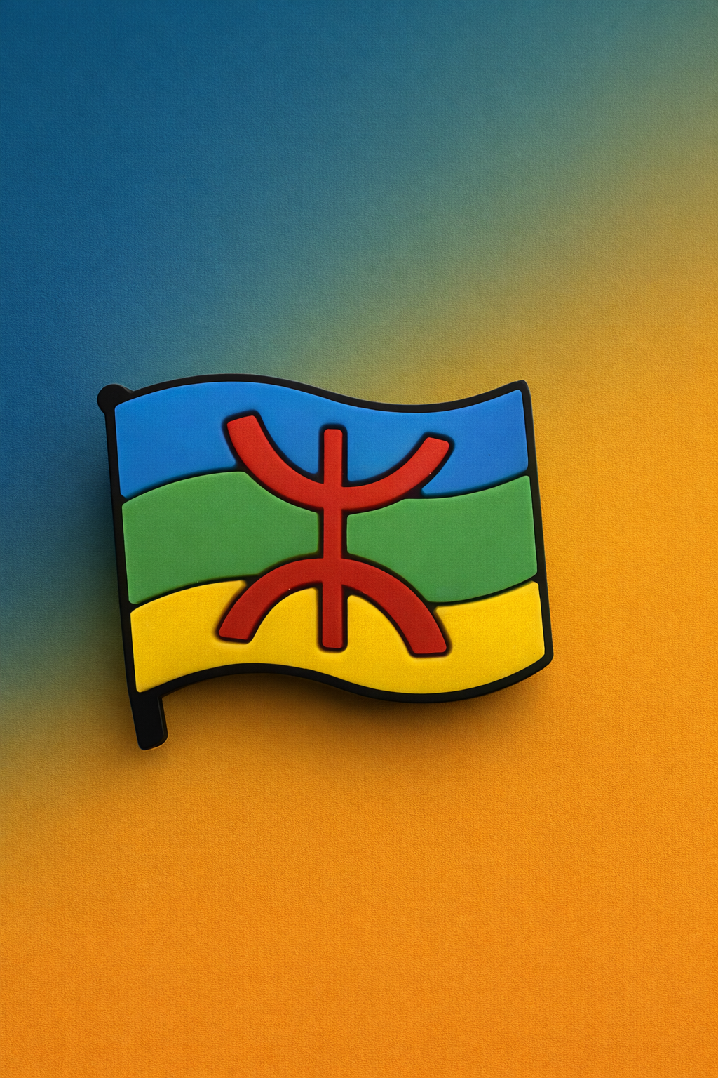  Charms Drapeau Amazigh – Charme Culturel pour Crocs
