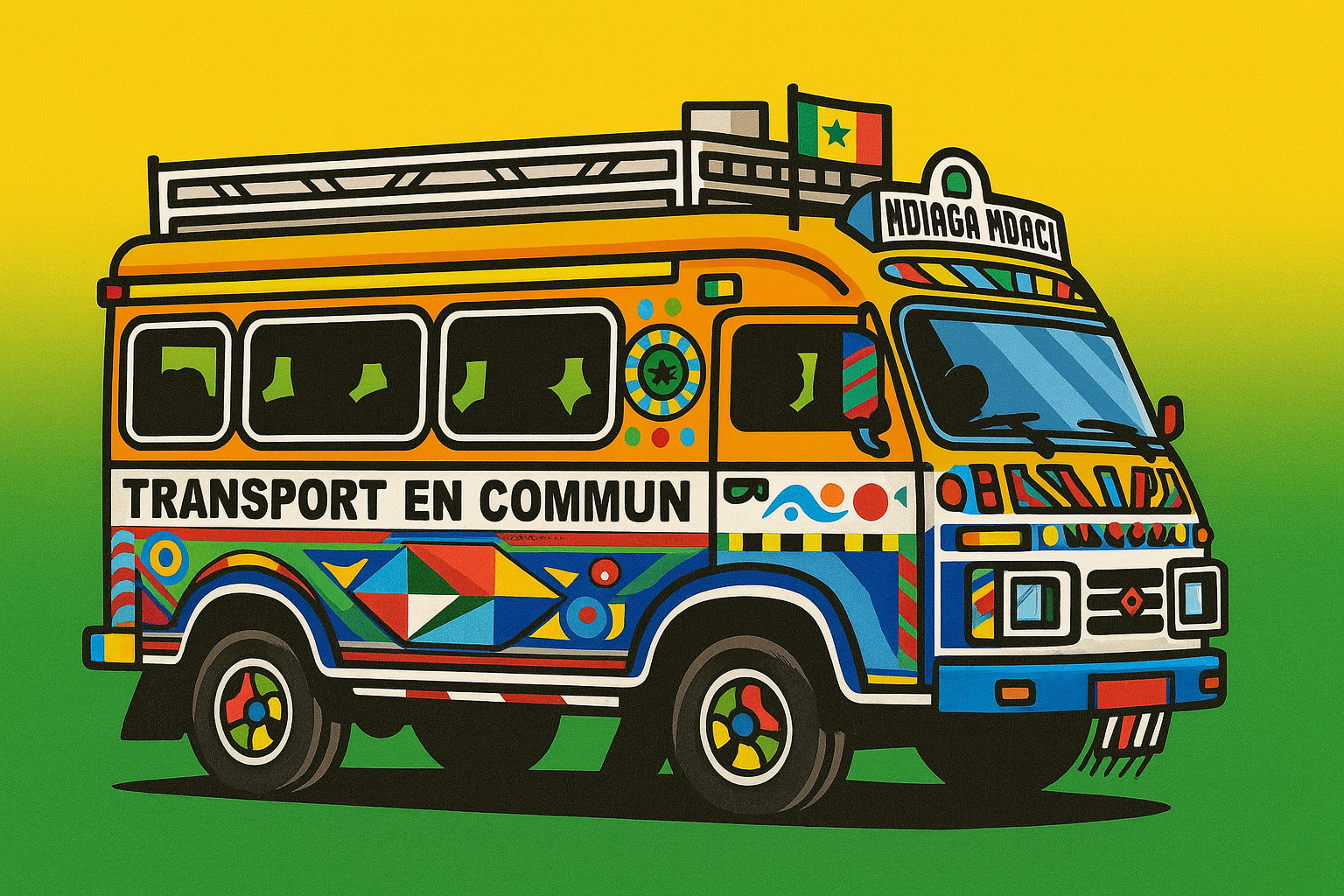 🚌 Charms Bus Senegalais