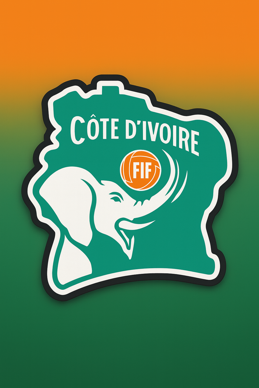 🇨🇮 Charms Ecussion de la Côte d'Ivoire