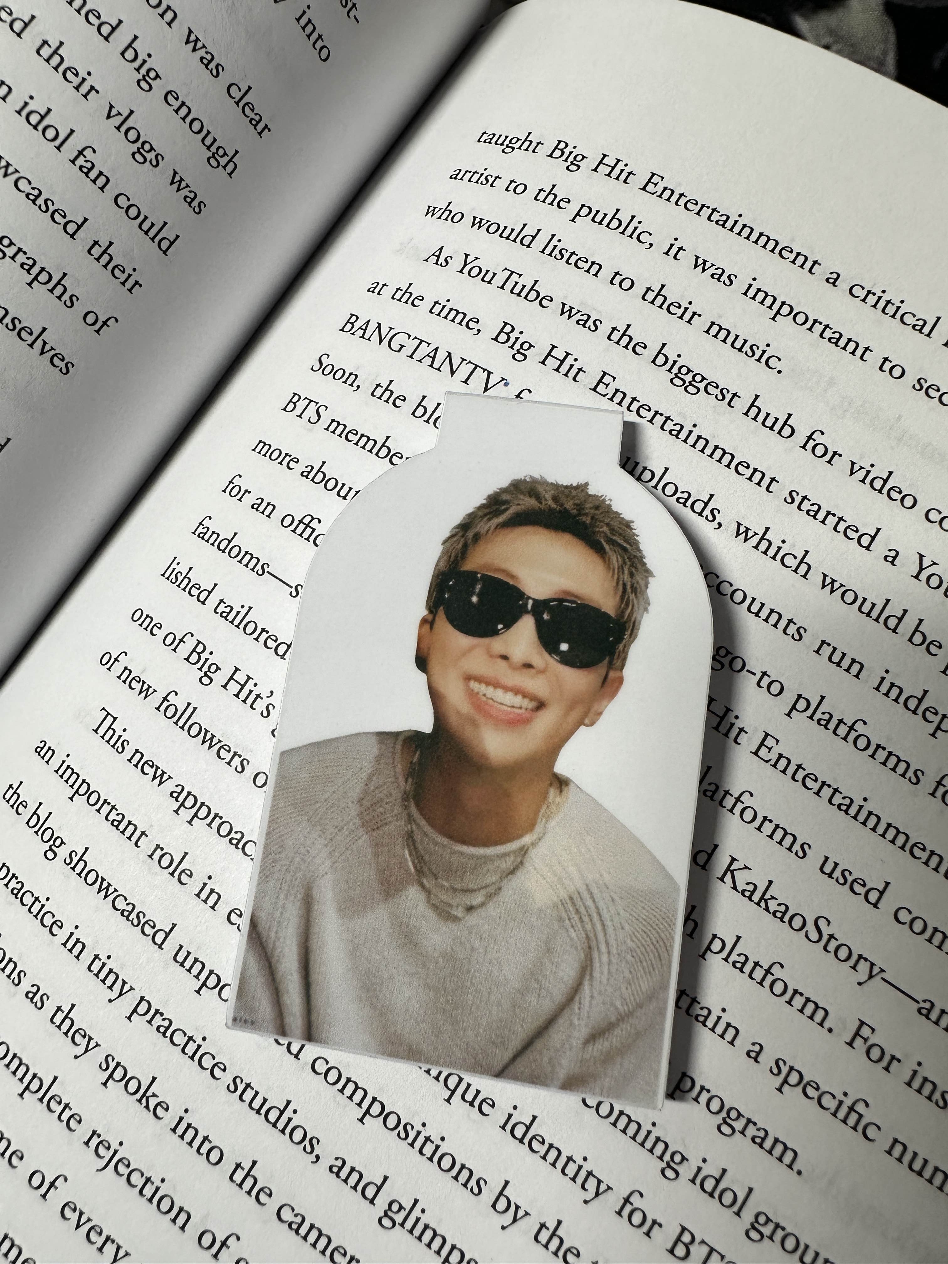 ❥ BTS RM Magnetic Bookmarks