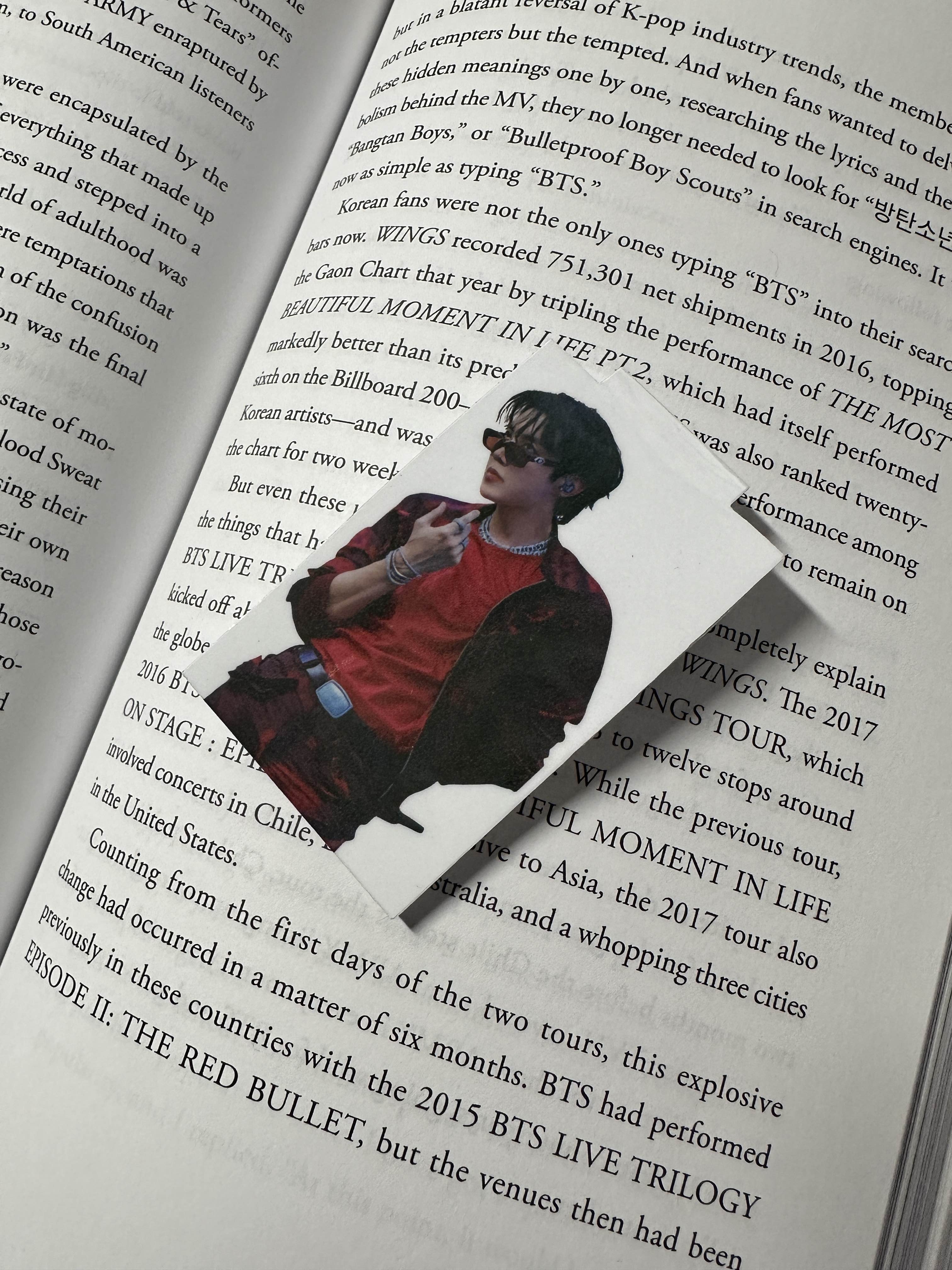 ❥ BTS J-Hope/Jay Magnetic Bookmark