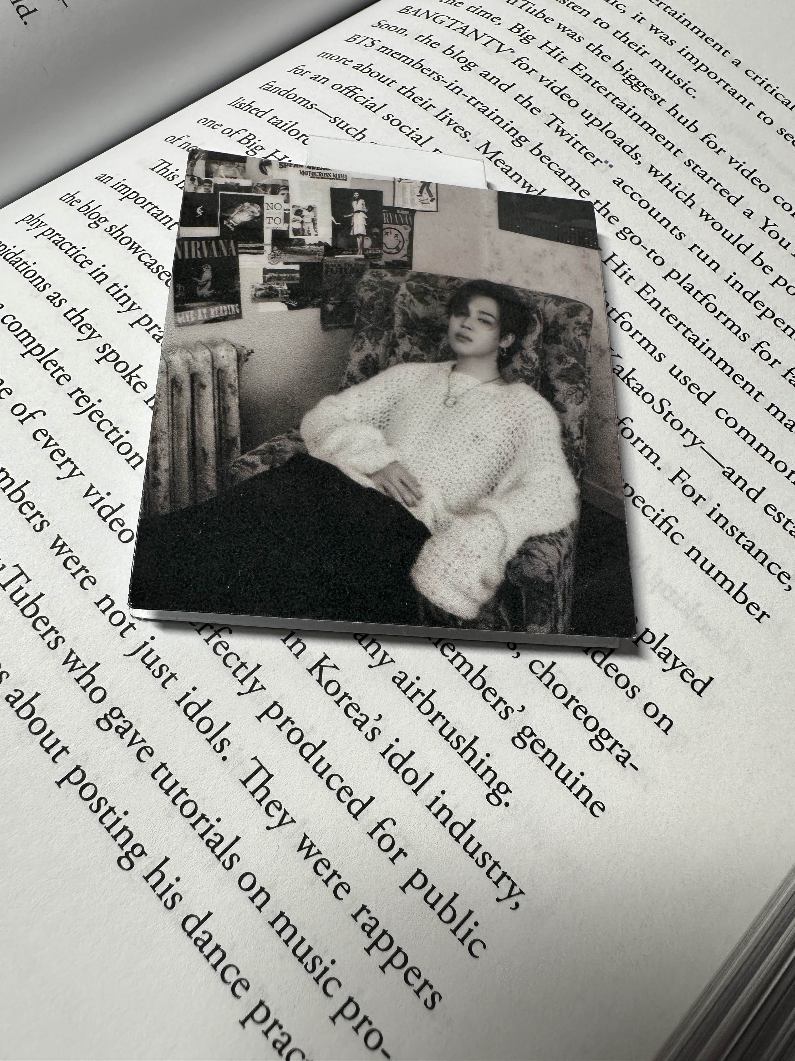 ❥ BTS Jimin Magnetic Bookmark