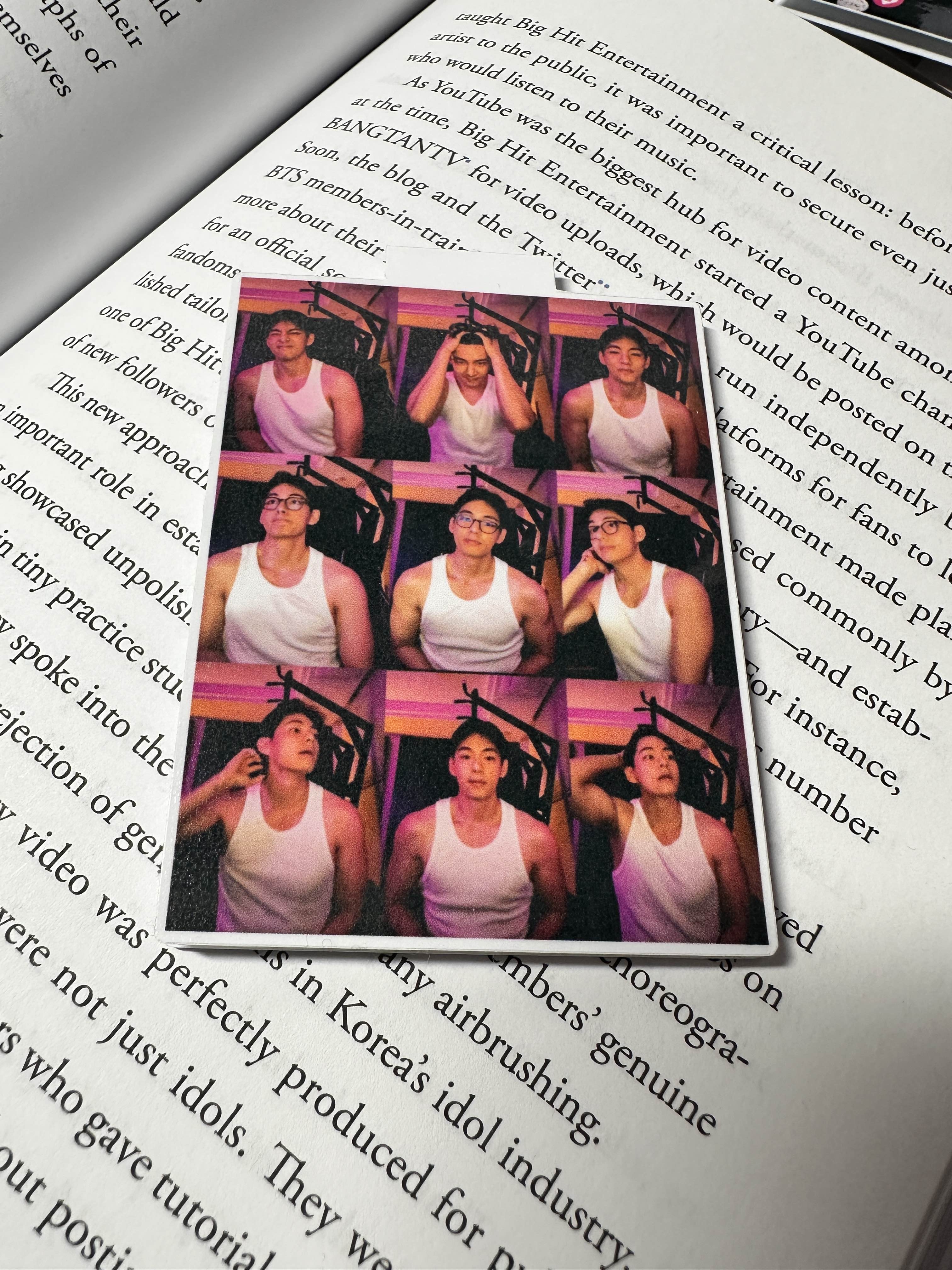 ❥ BTS "V" Tae Magnetic Bookmark