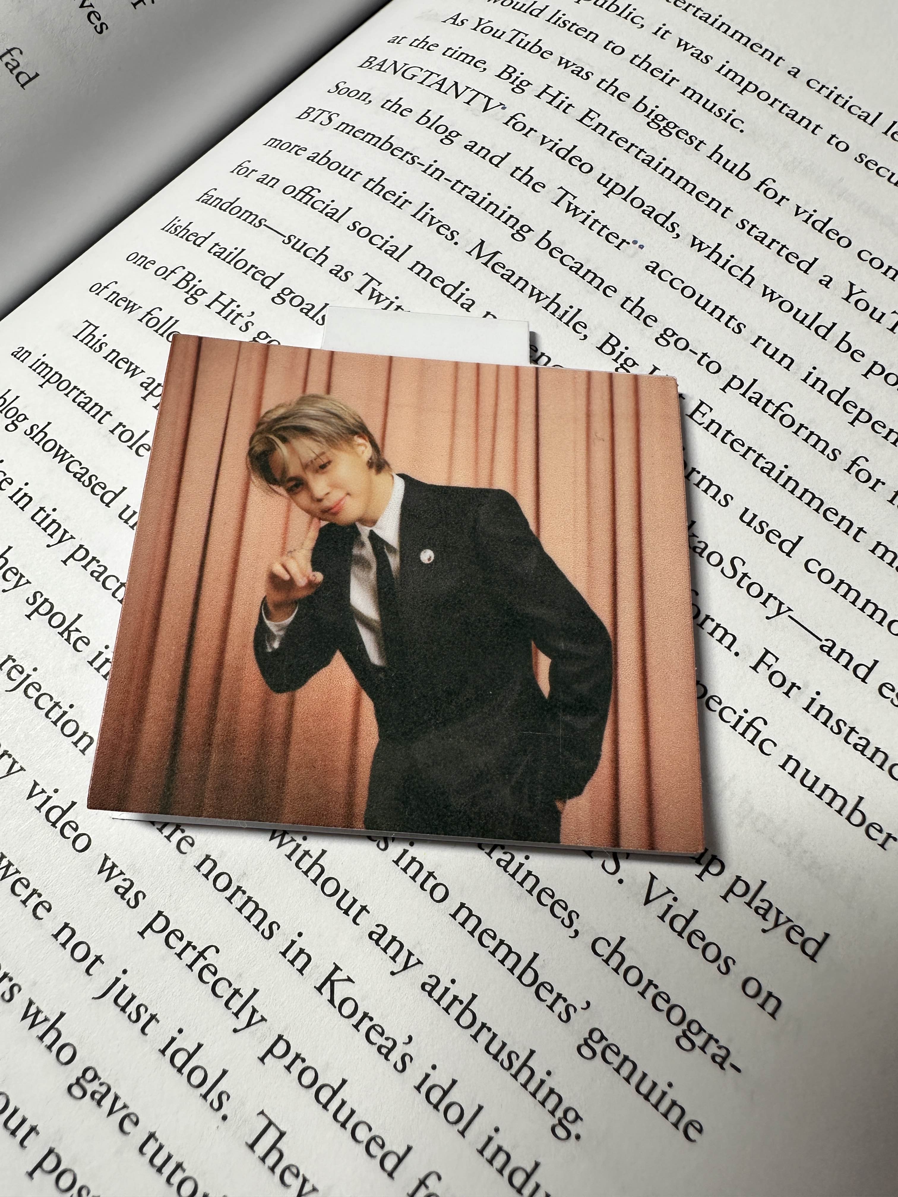 ❥ BTS Jimin Magnetic Bookmark