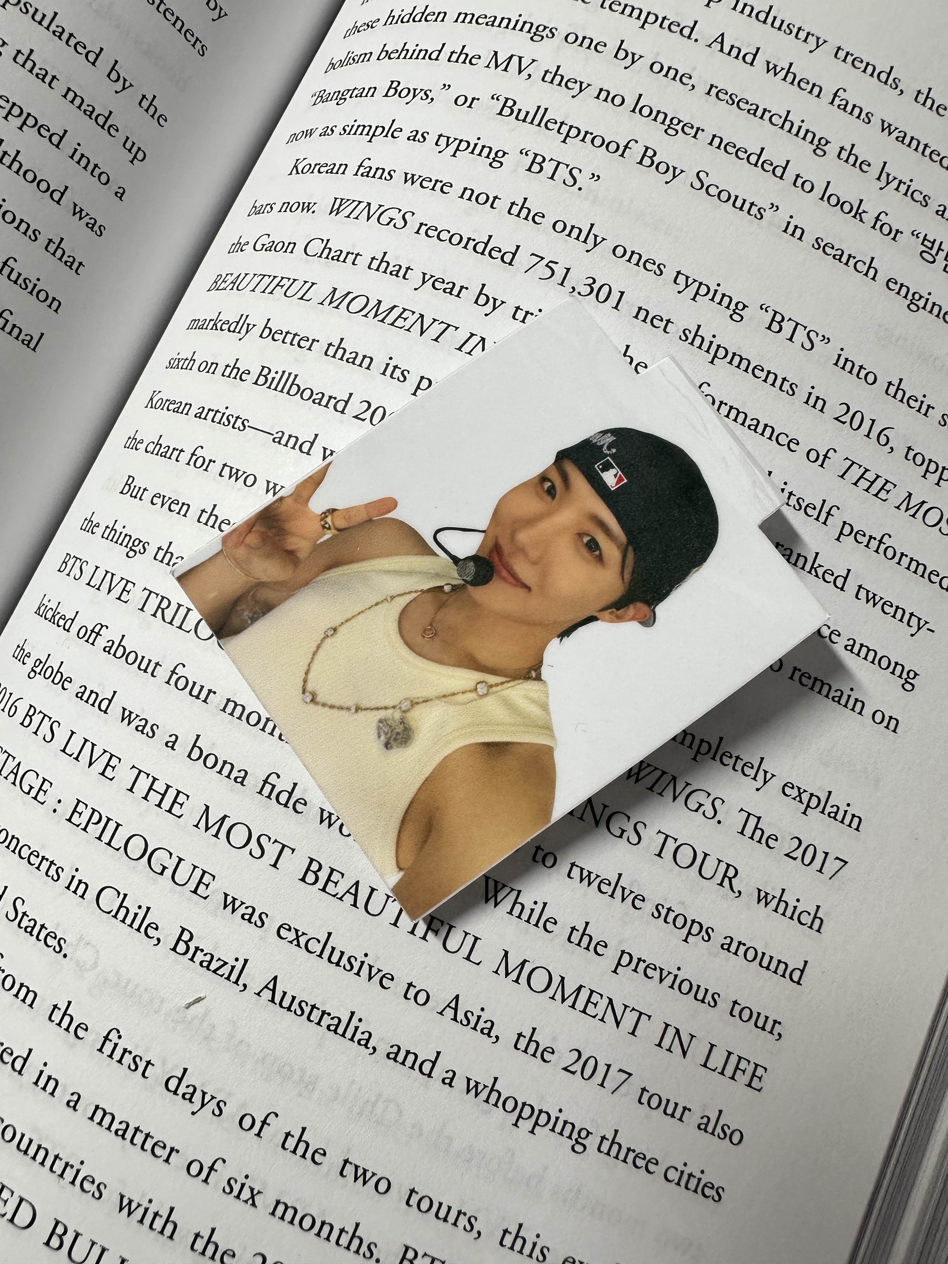 ❥ BTS J-Hope/Jay Magnetic Bookmark