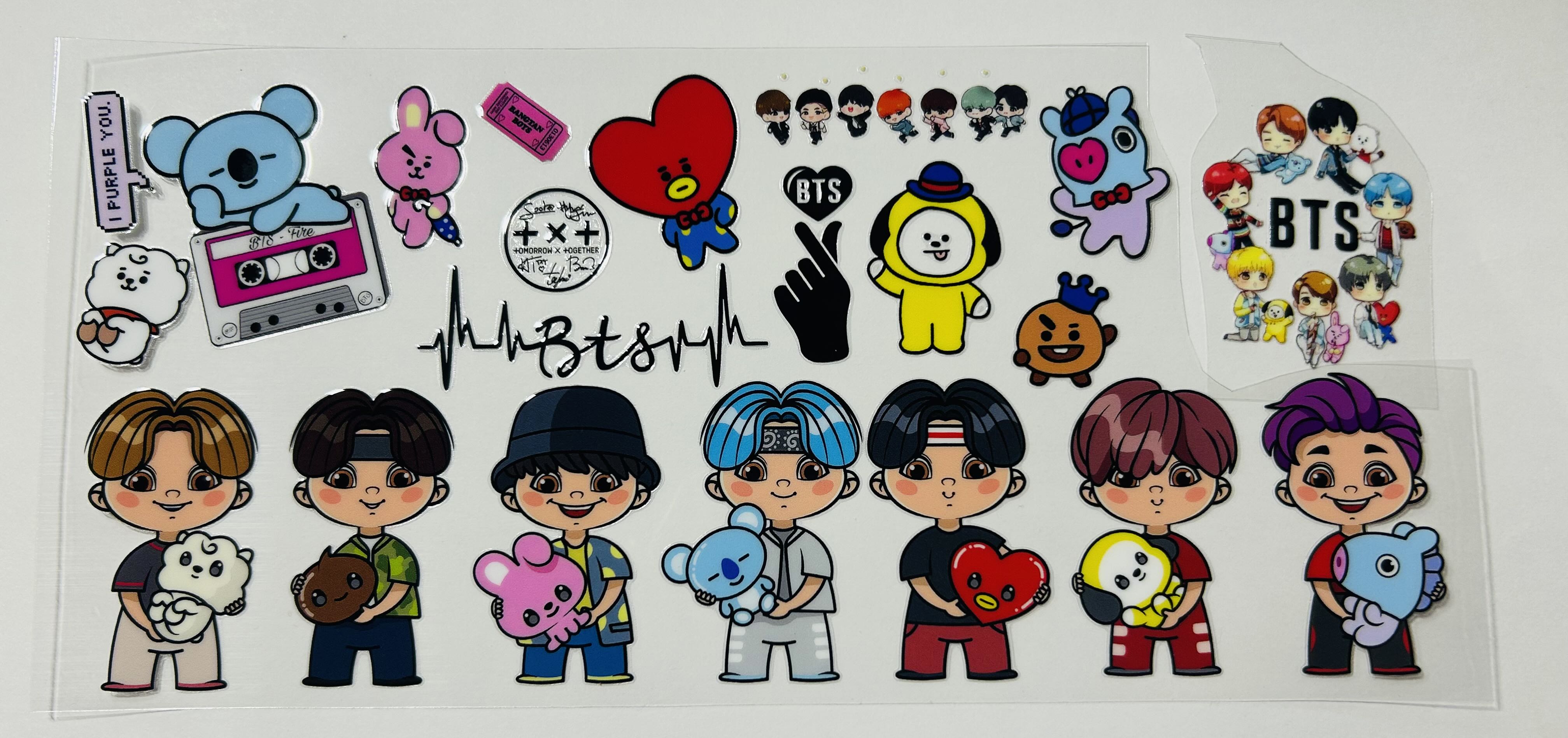 ❥ BTS/BT21 Inspired Decal