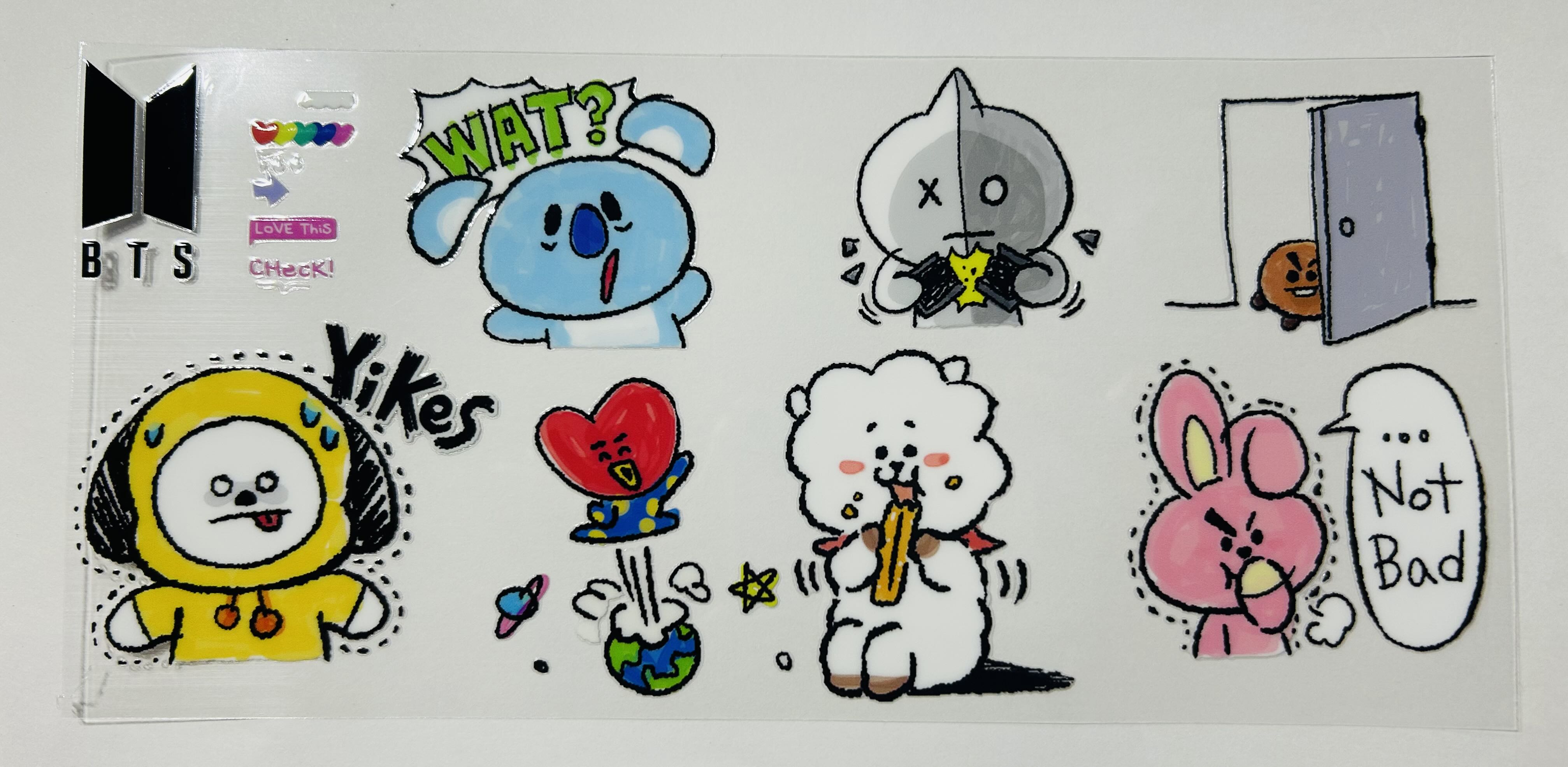 ❥ BT21 inspired Decal