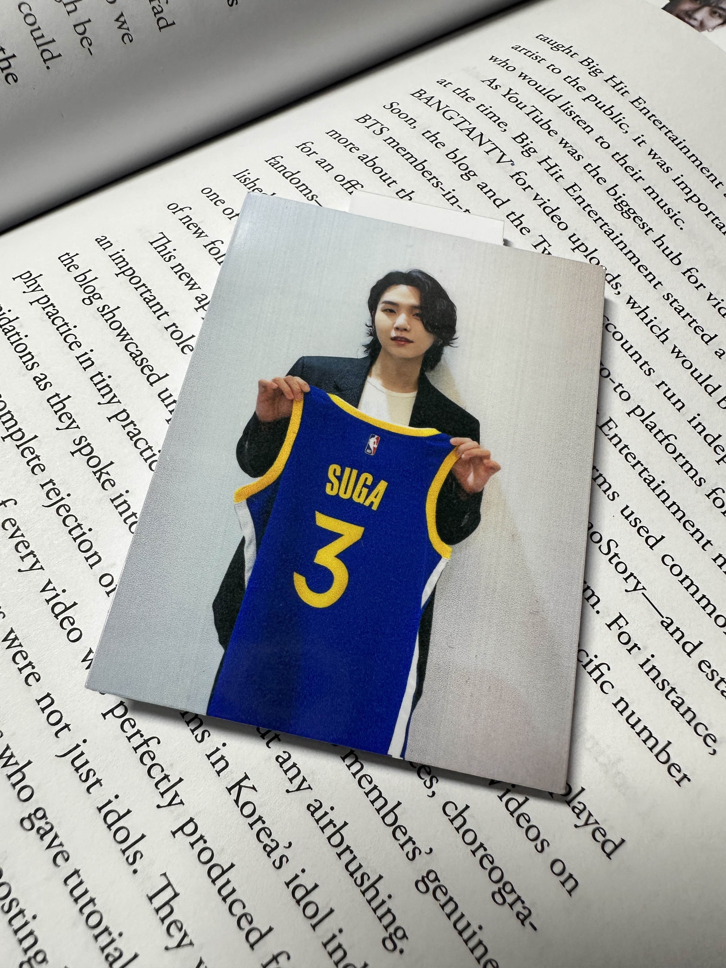 ❥ BTS Suga/Agust D/Yoongi Magnetic Bookmark