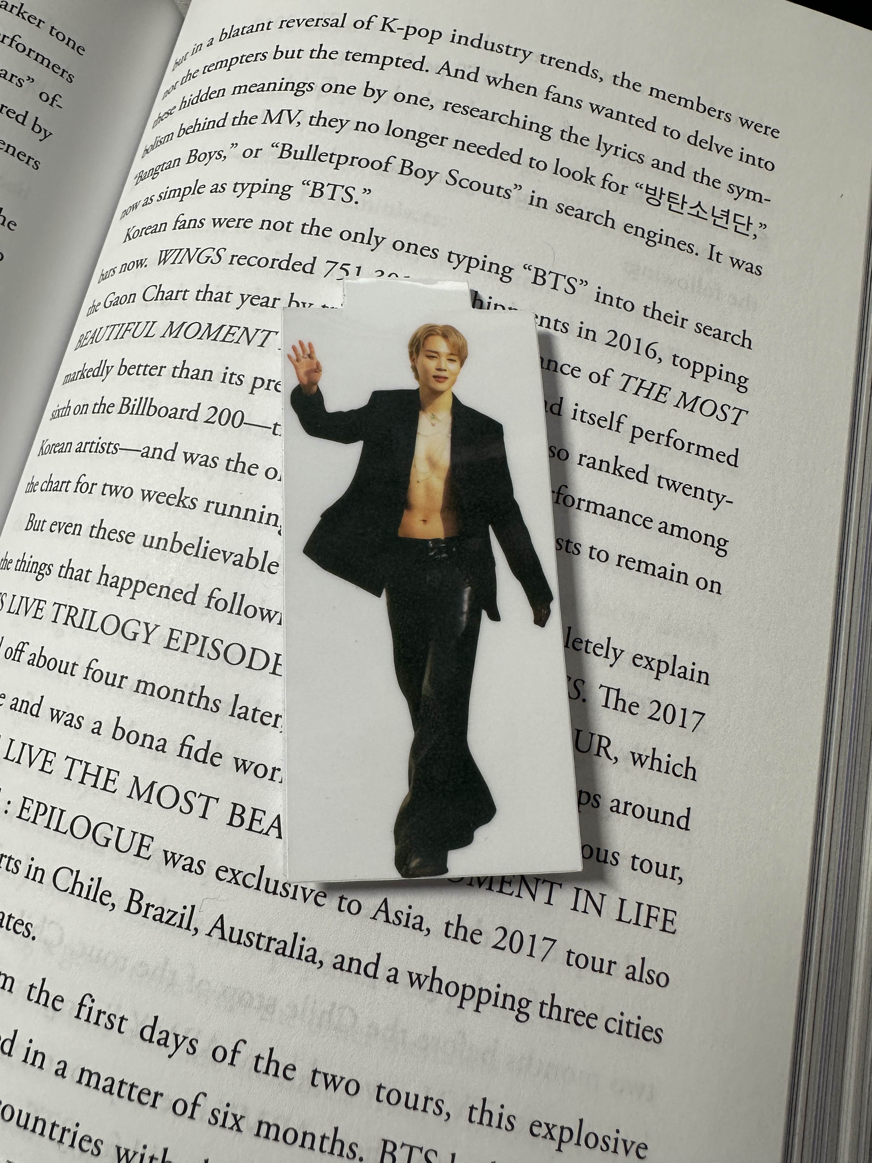 ❥ BTS Jimin Magnetic Bookmark