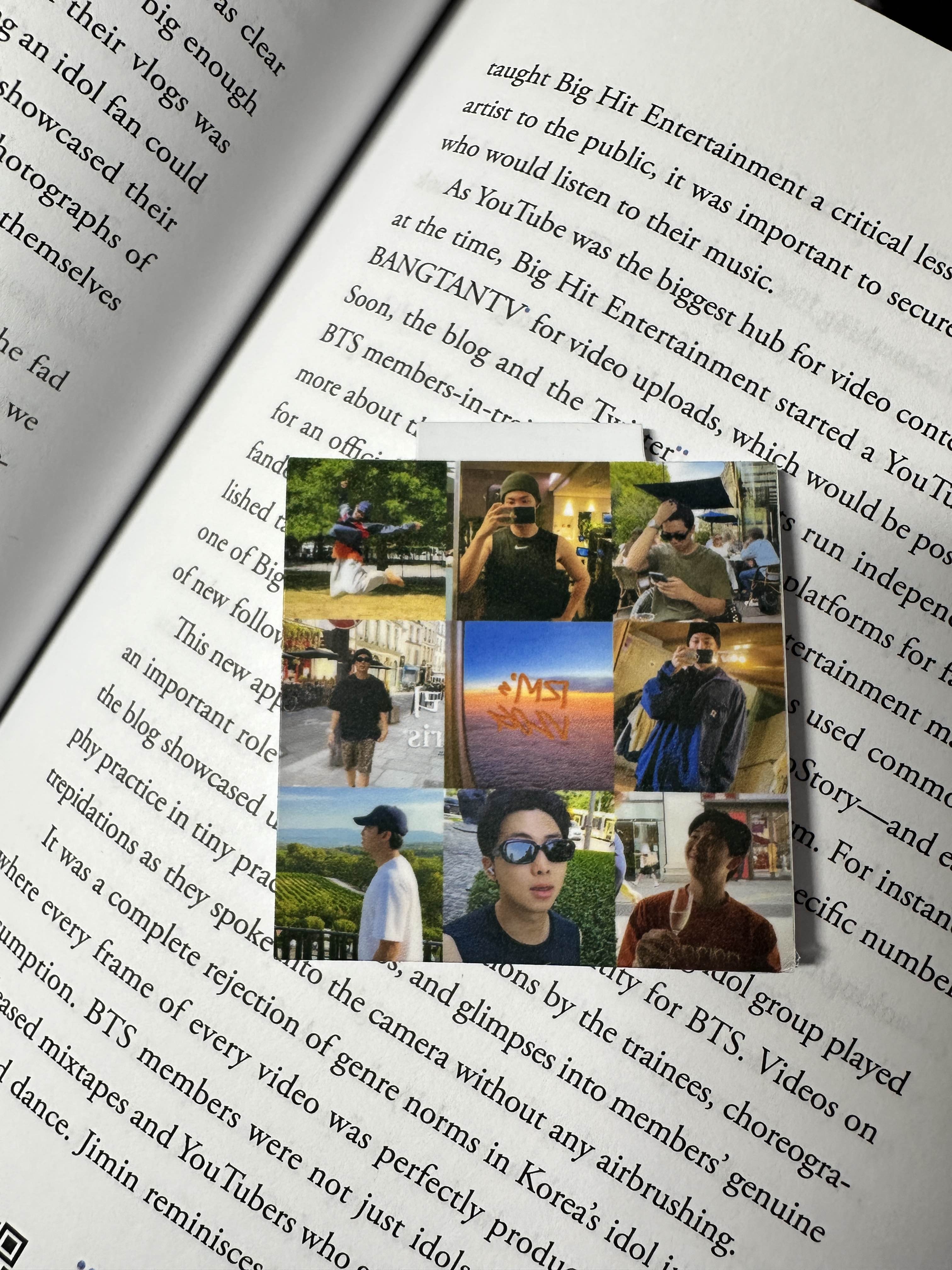 ❥ BTS RM Magnetic Bookmarks