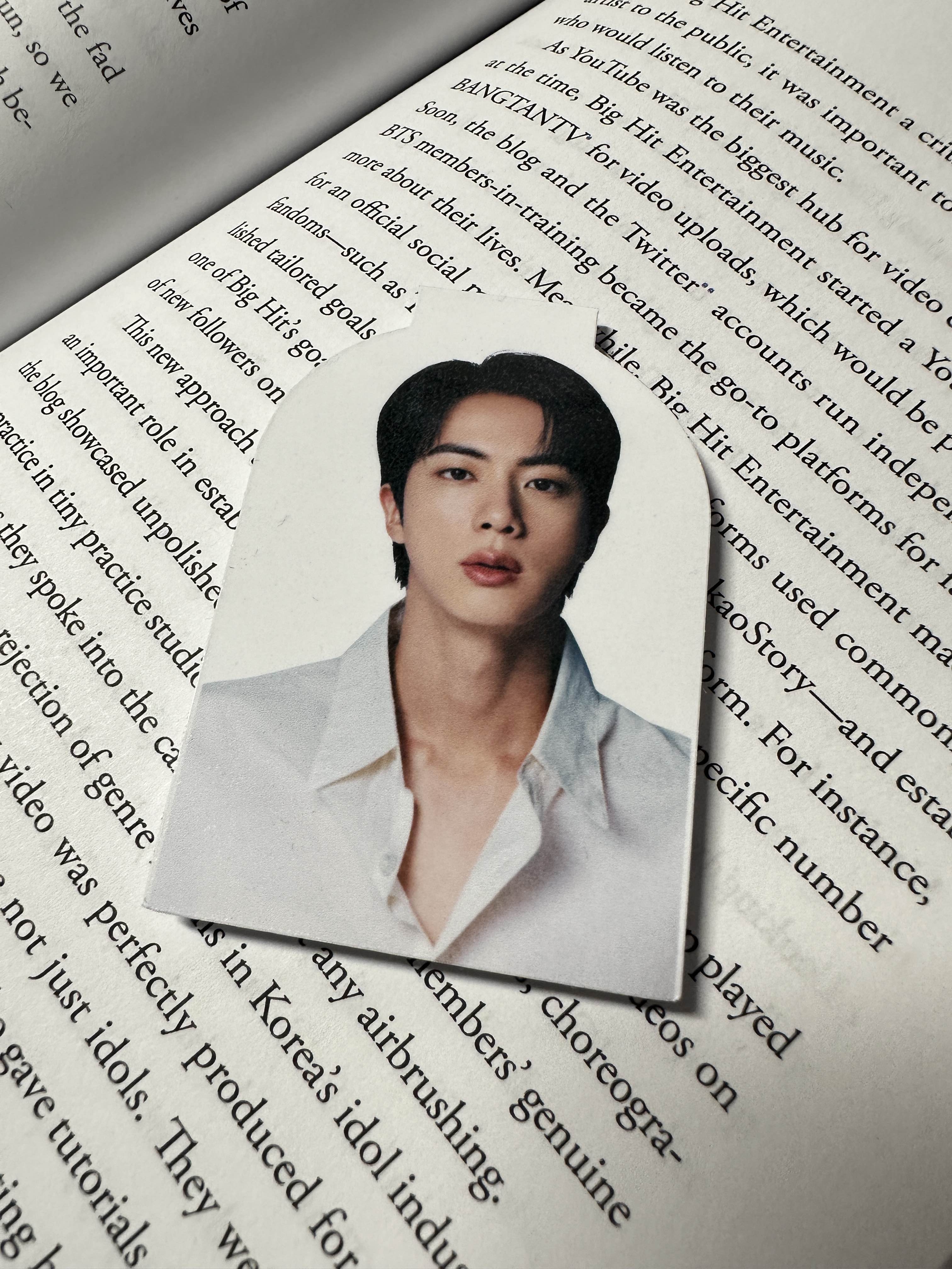❥ BTS Jin Magnetic Bookmarks