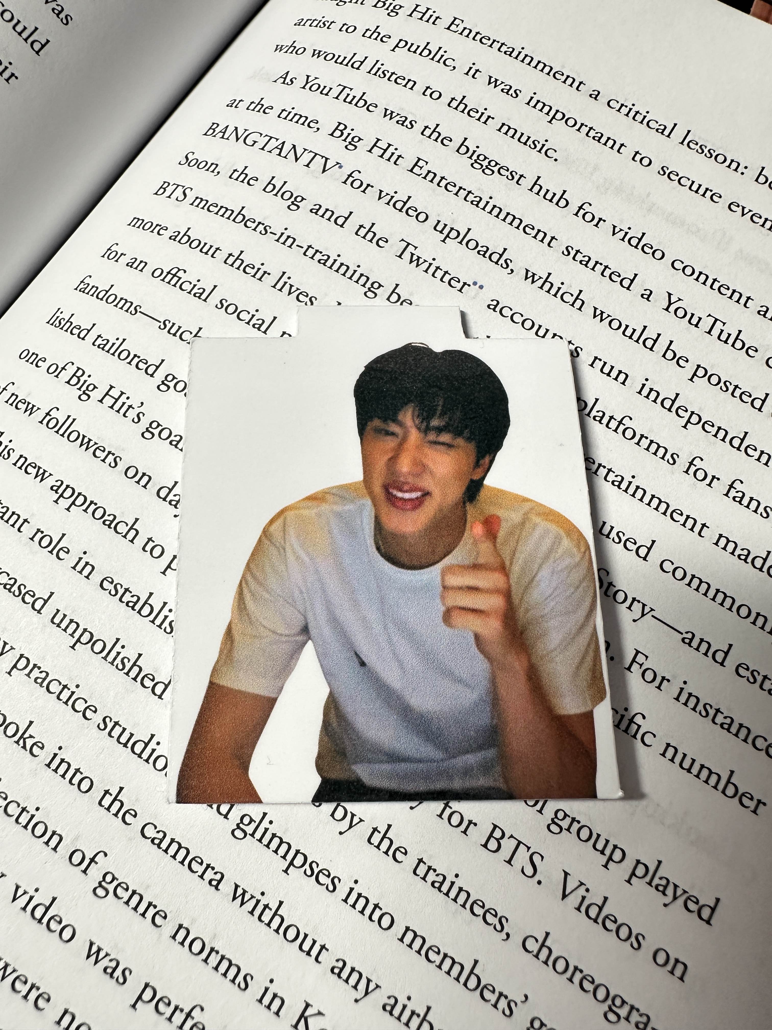 ❥ BTS Jin Magnetic Bookmarks