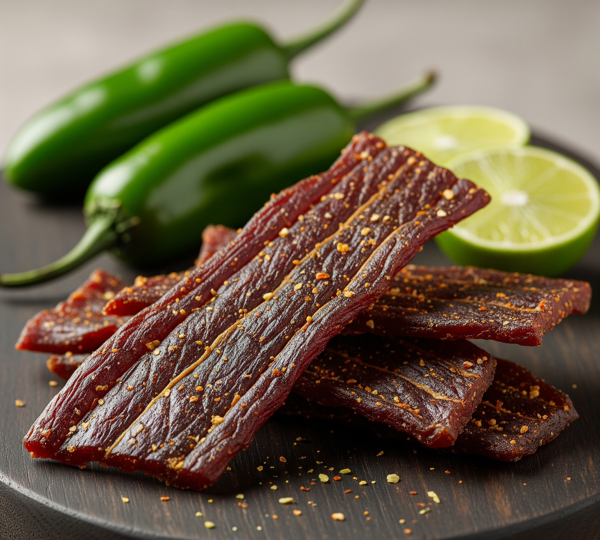 Hatch Green Chile Lime Beef Jerky