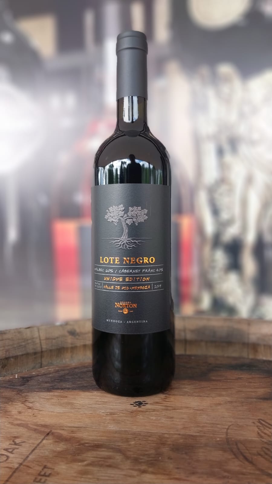 VINHO TINTO NORTON LOTE NEGRO MALBEC/ CABERNET FRANC