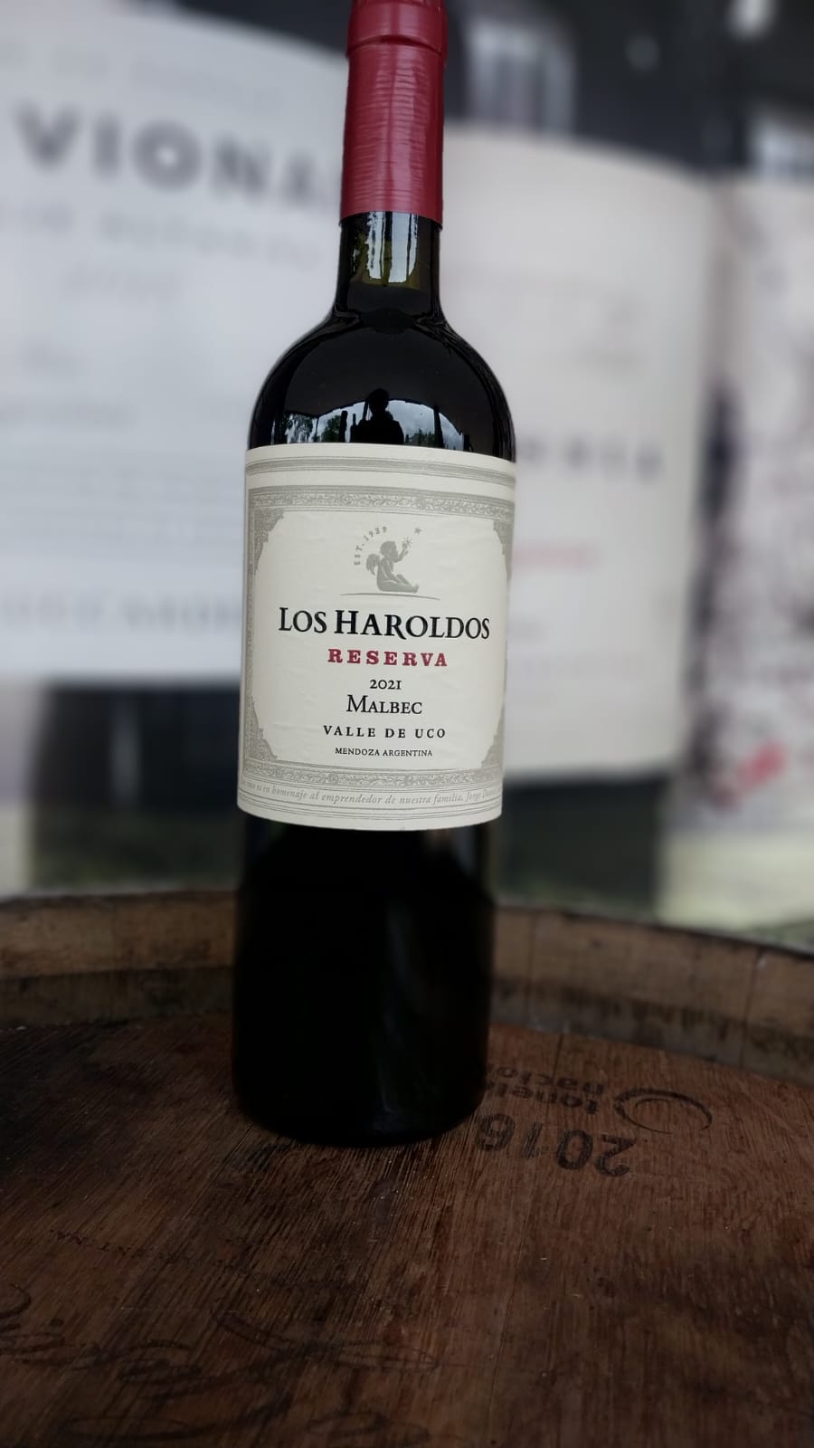 VINHO TINTO LOS HAROLDOS RESERVA MALBEC