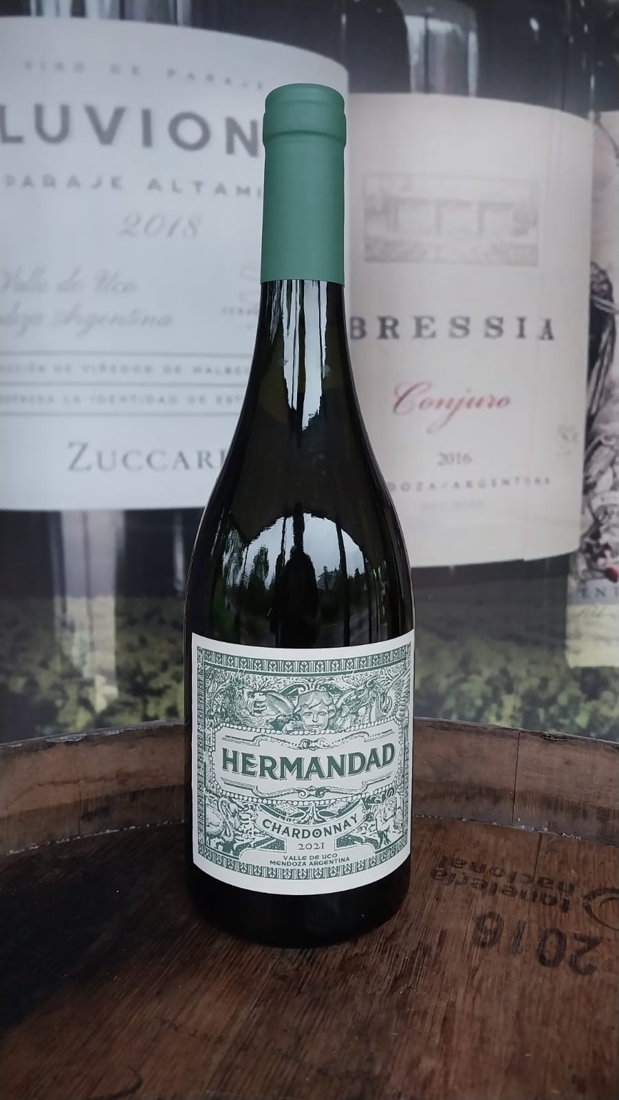 VINHO BRANCO  HERMANDAD CHARDONNAY