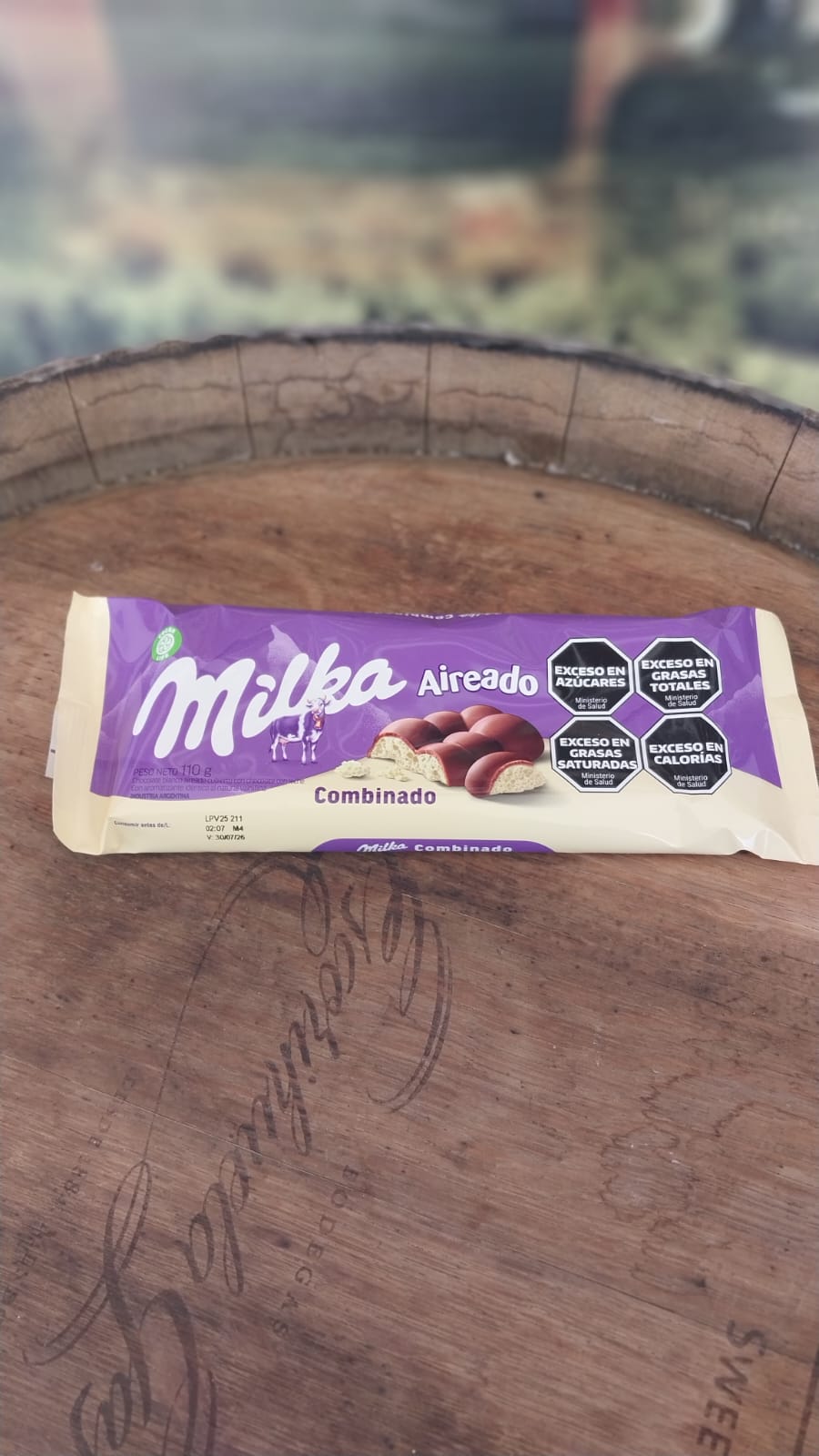 MILKA CHOCOLATE AIREADO 110G