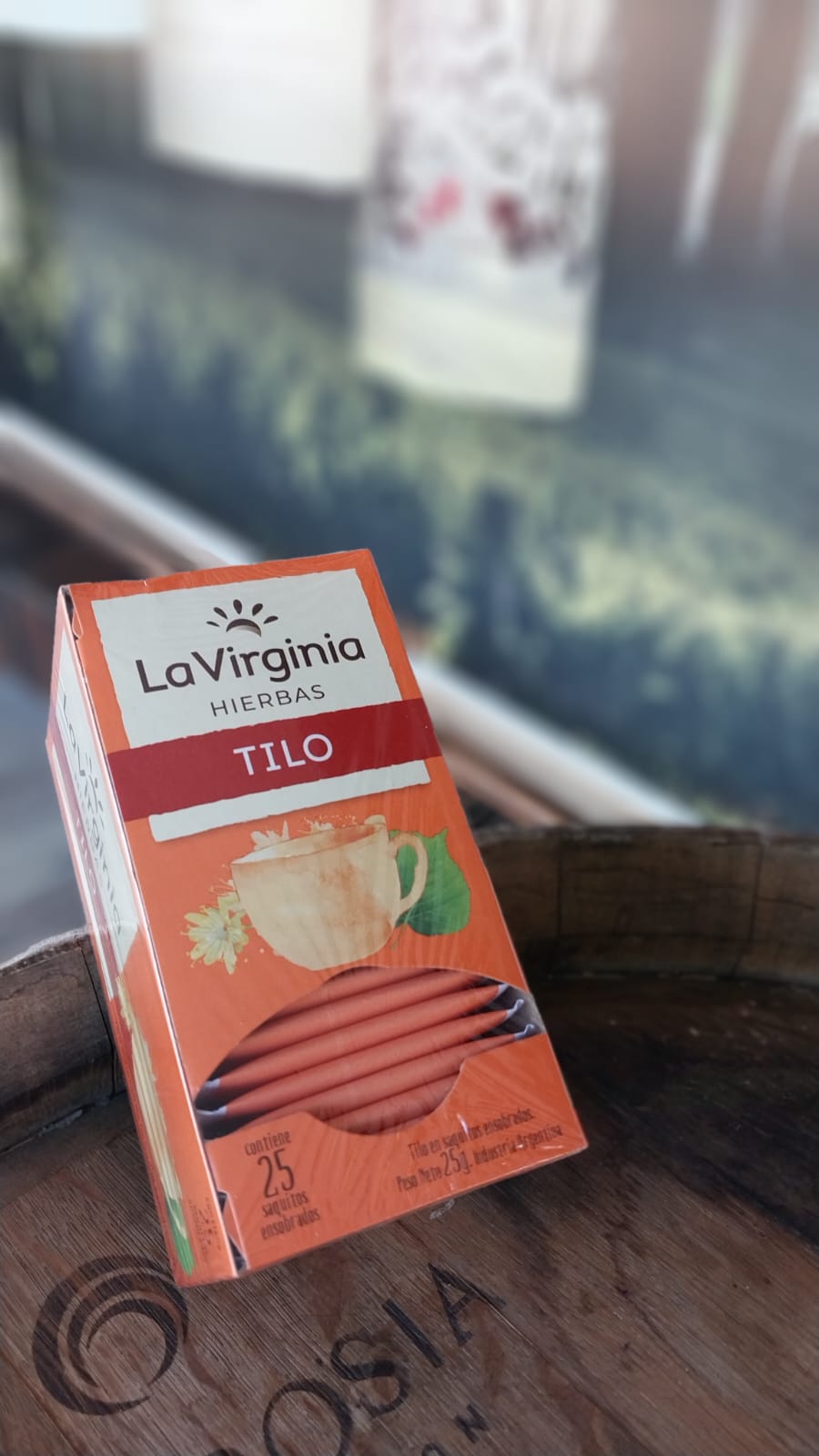 TÉ LA VIRGINIA HIERBAS TILO