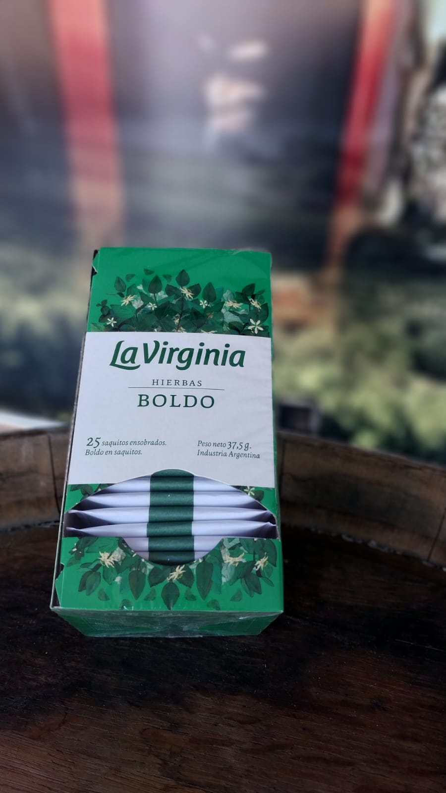 TÉ LA VIRGINIA HIERBAS BOLDO