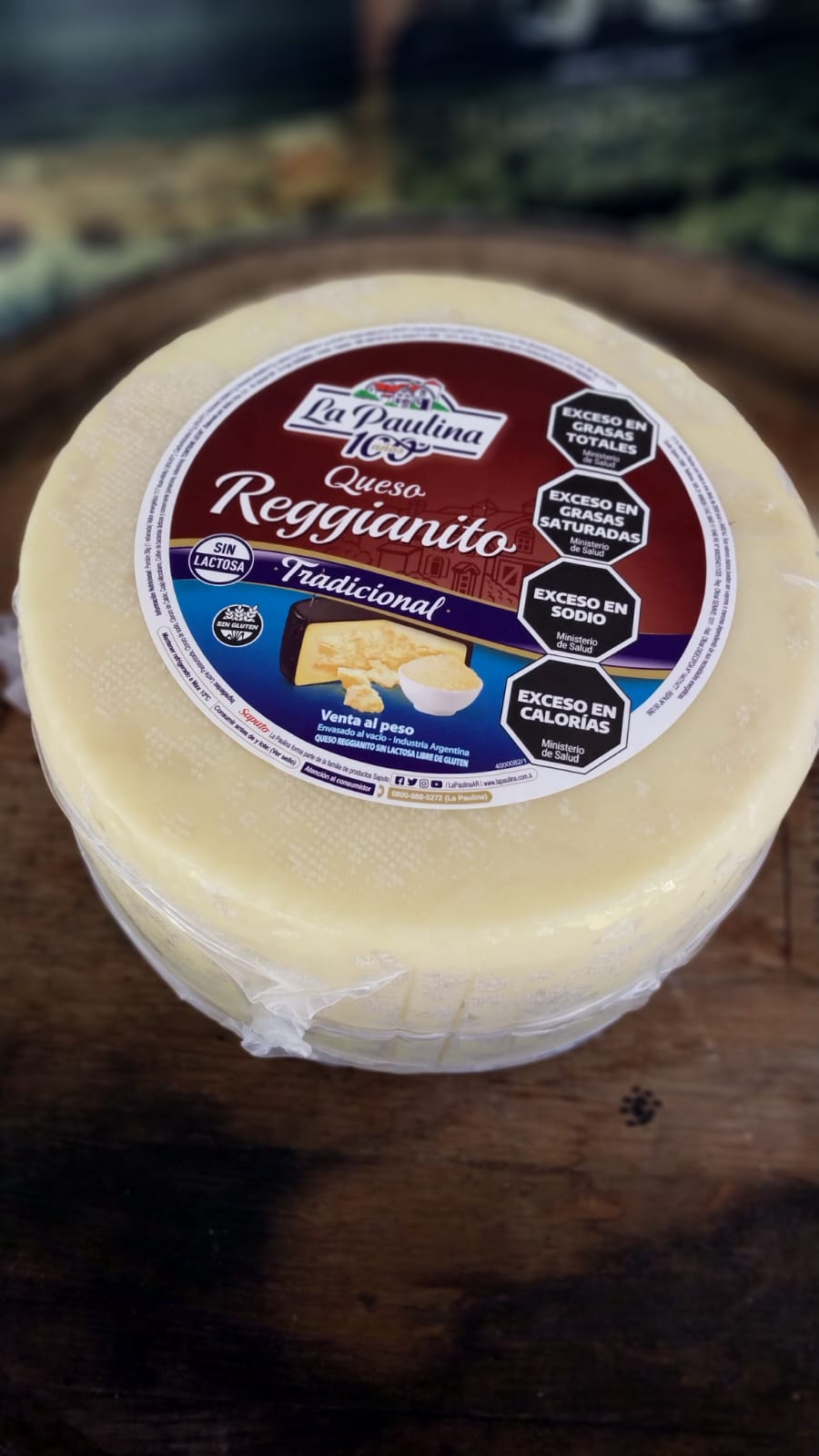 QUESO LA PAULINA REGGIANITO