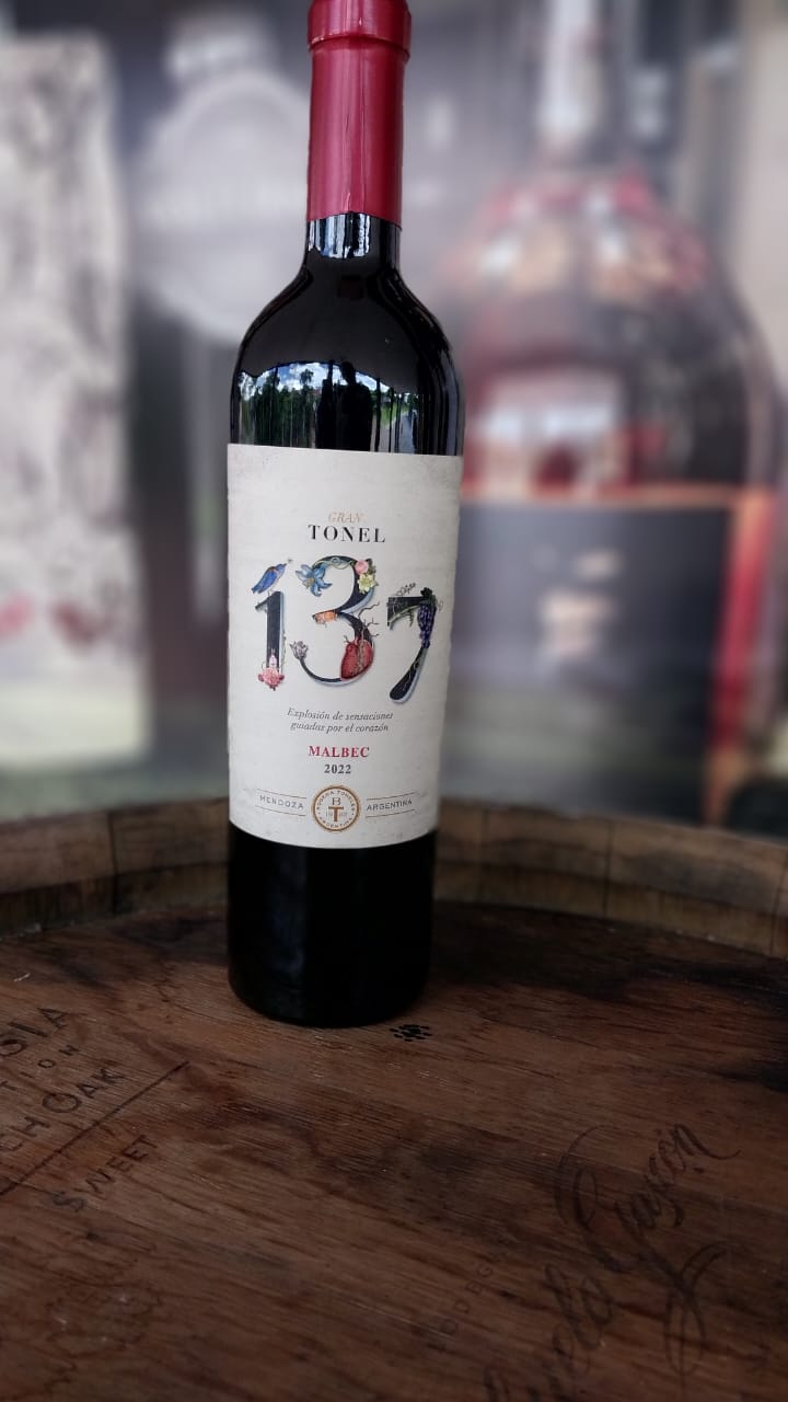 VINHO TINTO GRAN TONEL 137 MALBEC