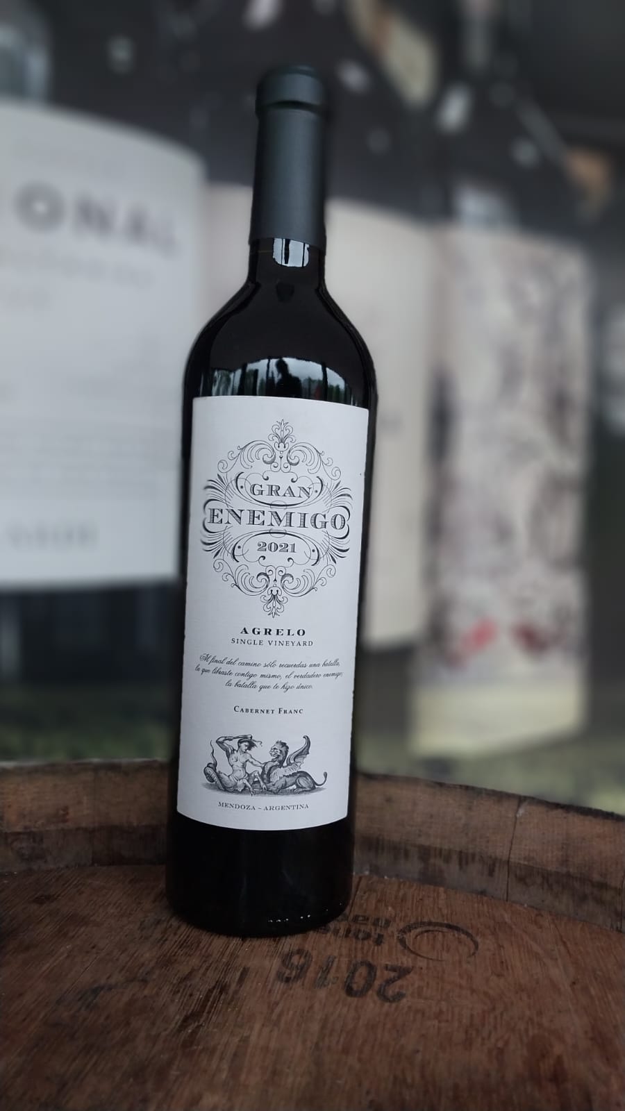 VINHO TINTO GRAN ENEMIGO AGRELO CABERNET FRANC