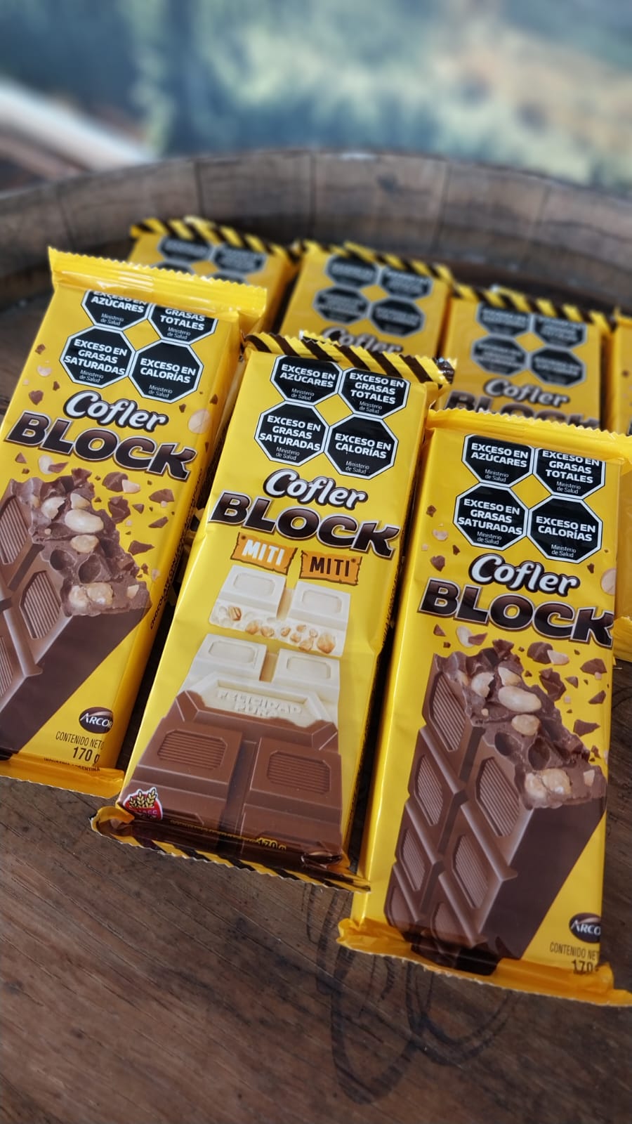 CHOCOLATE ARCOR COFLER BLOCK 170G