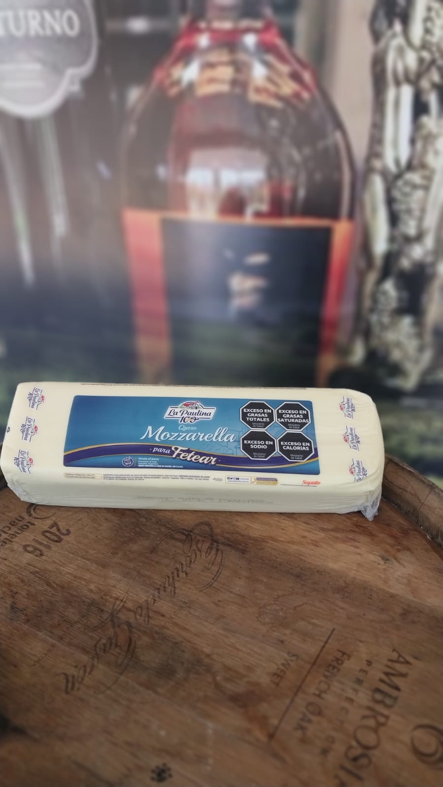 QUESO LA PAULINA MOZZARELLA