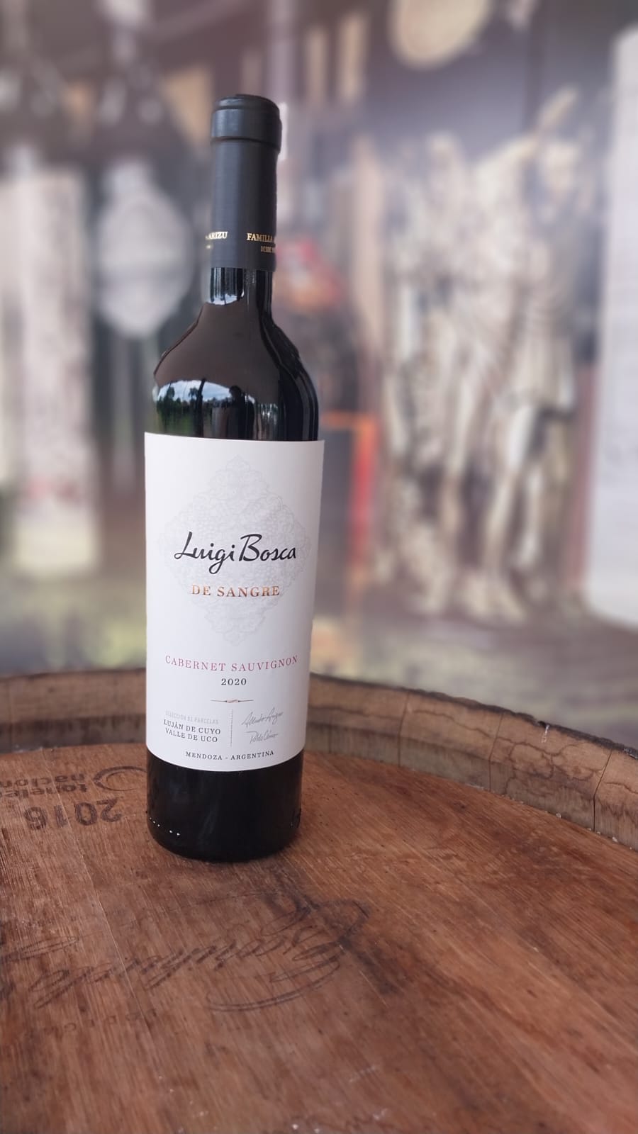VINHO TINTO LUIGI BOSCA DE SANGRE CABERNET SAUVIGNON