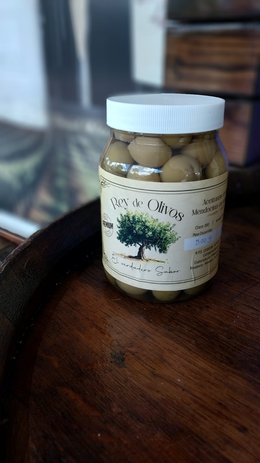 ACEITUNAS REY DE OLIVOS 1/2 KG