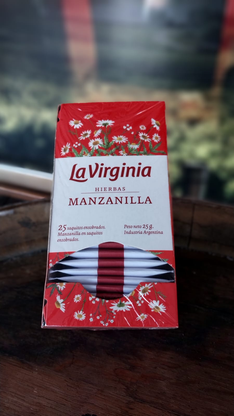TÉ LA VIRGINIA HIERBA MANZANILLA
