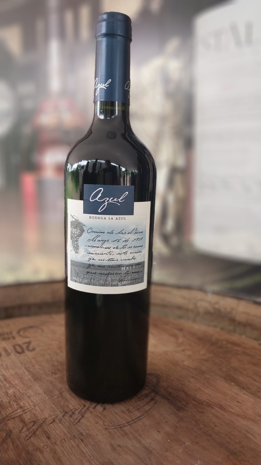 VINHO TINTO LA AZUL MALBEC