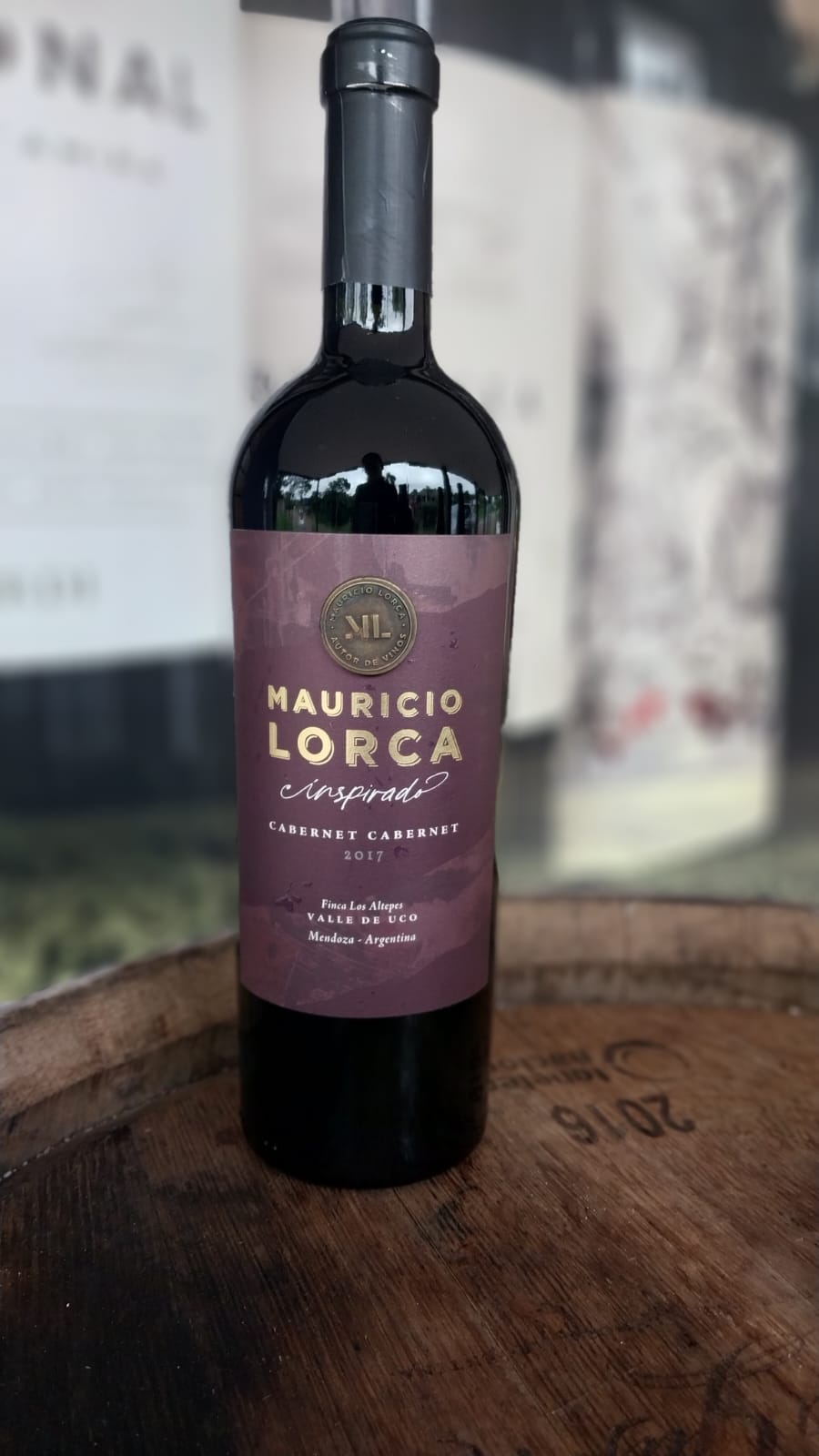 VINHO TINTO MAURICIO LORCA INSPIRADO CABERNET CABERNET