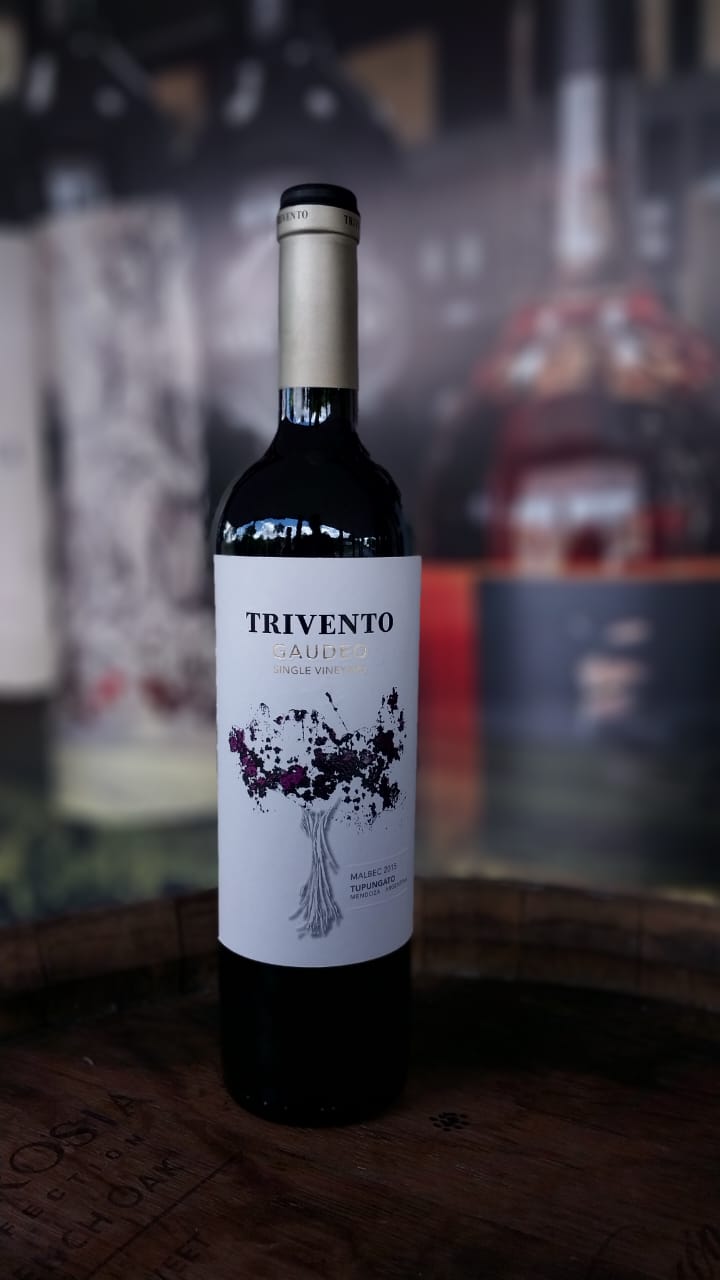 VINHO TINTO TRIVENTO GAUDEO MALBEC TUPUNGATO