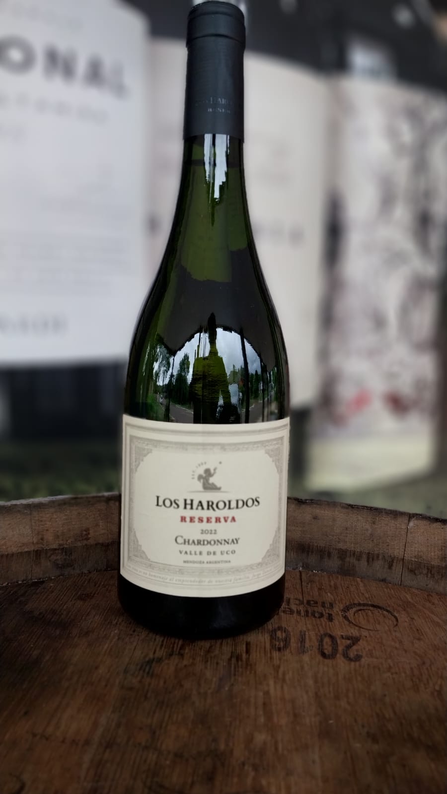 VINHO BRANCO LOS HAROLDOS RESERVA CHARDONNAY