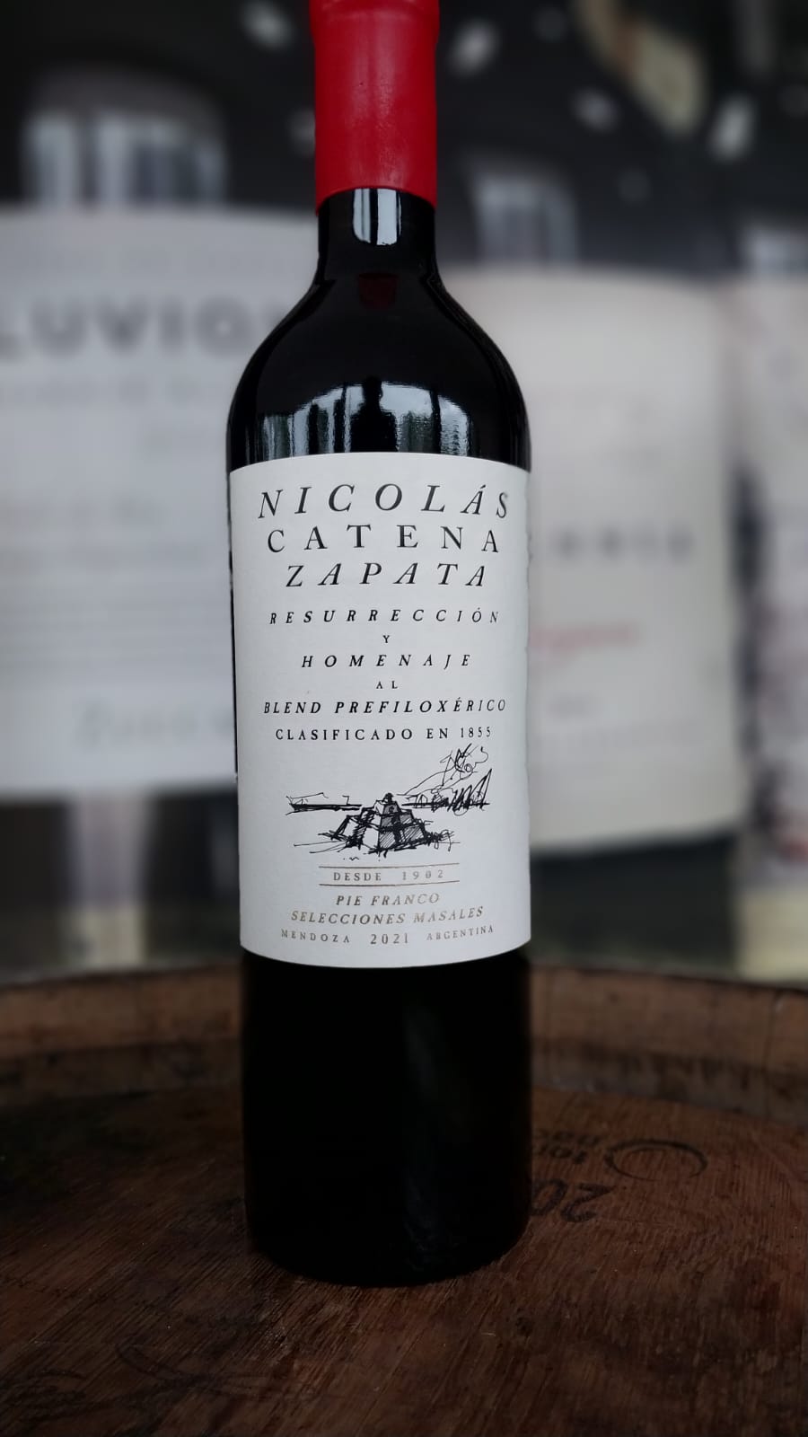 VINHO TINTO NICOLAS CATENA ZAPATA RESURRECCIÓN Y HOMENAJE AL BLEND PREFILOXÉRICO