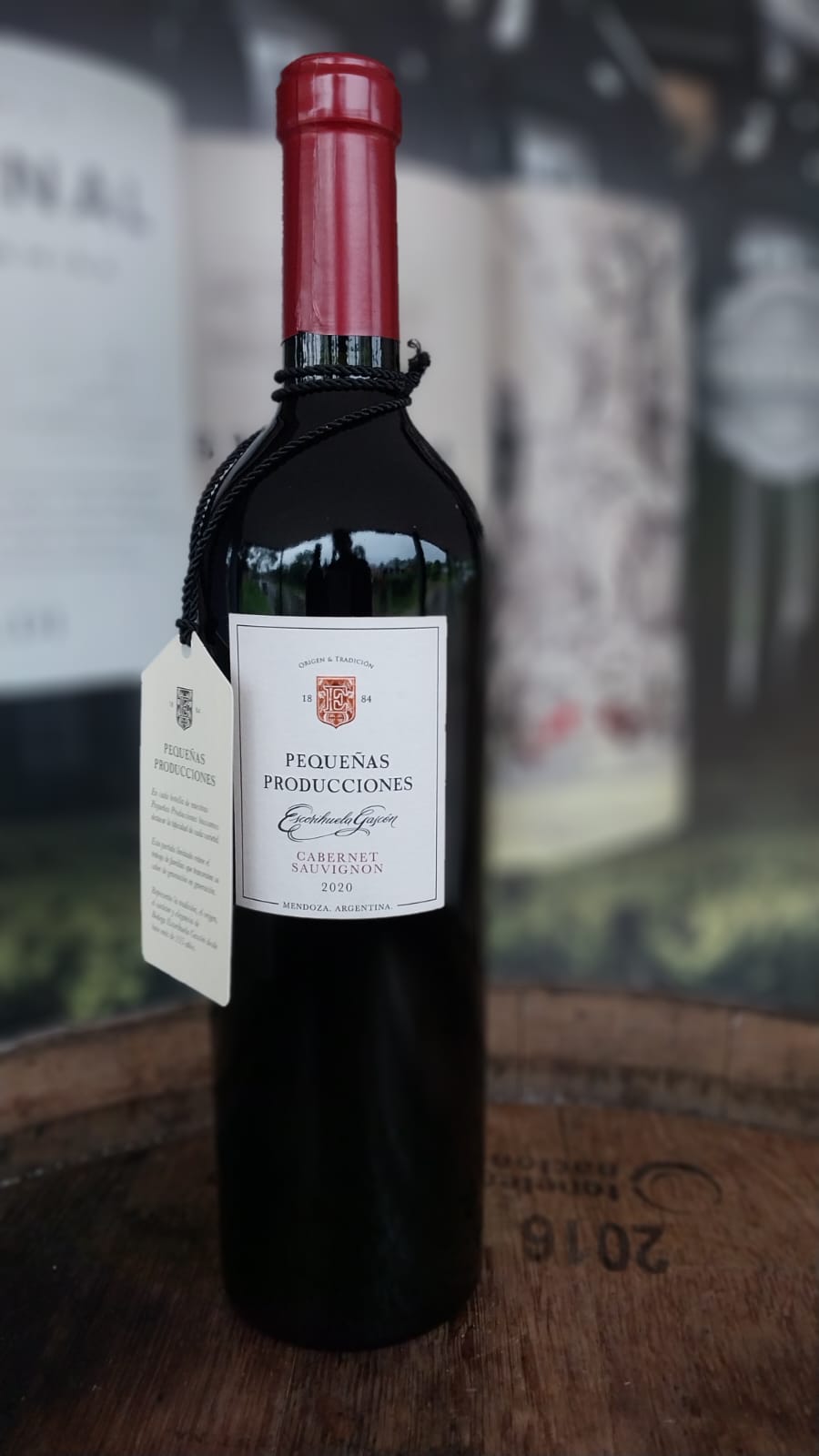 VINHO TINTO ESCORIHUELA GASCÓN PEQUEÑAS PRODUCCIONES CABERNET SAUVIGNON