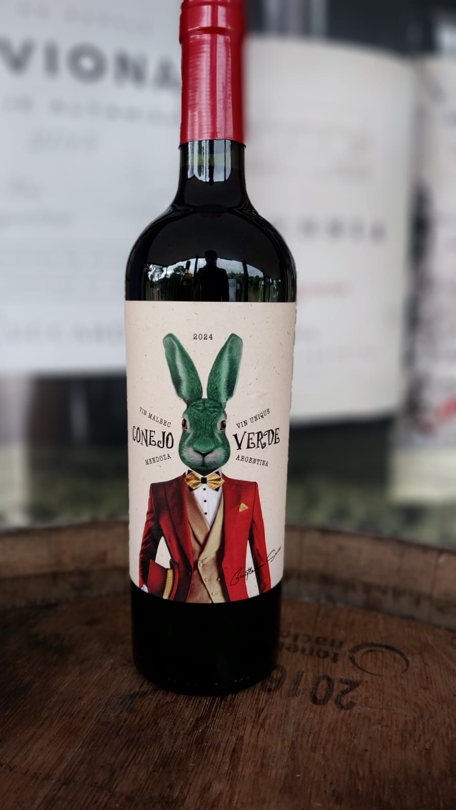 VINHO TINTO CONEJO VERDE MALBEC
