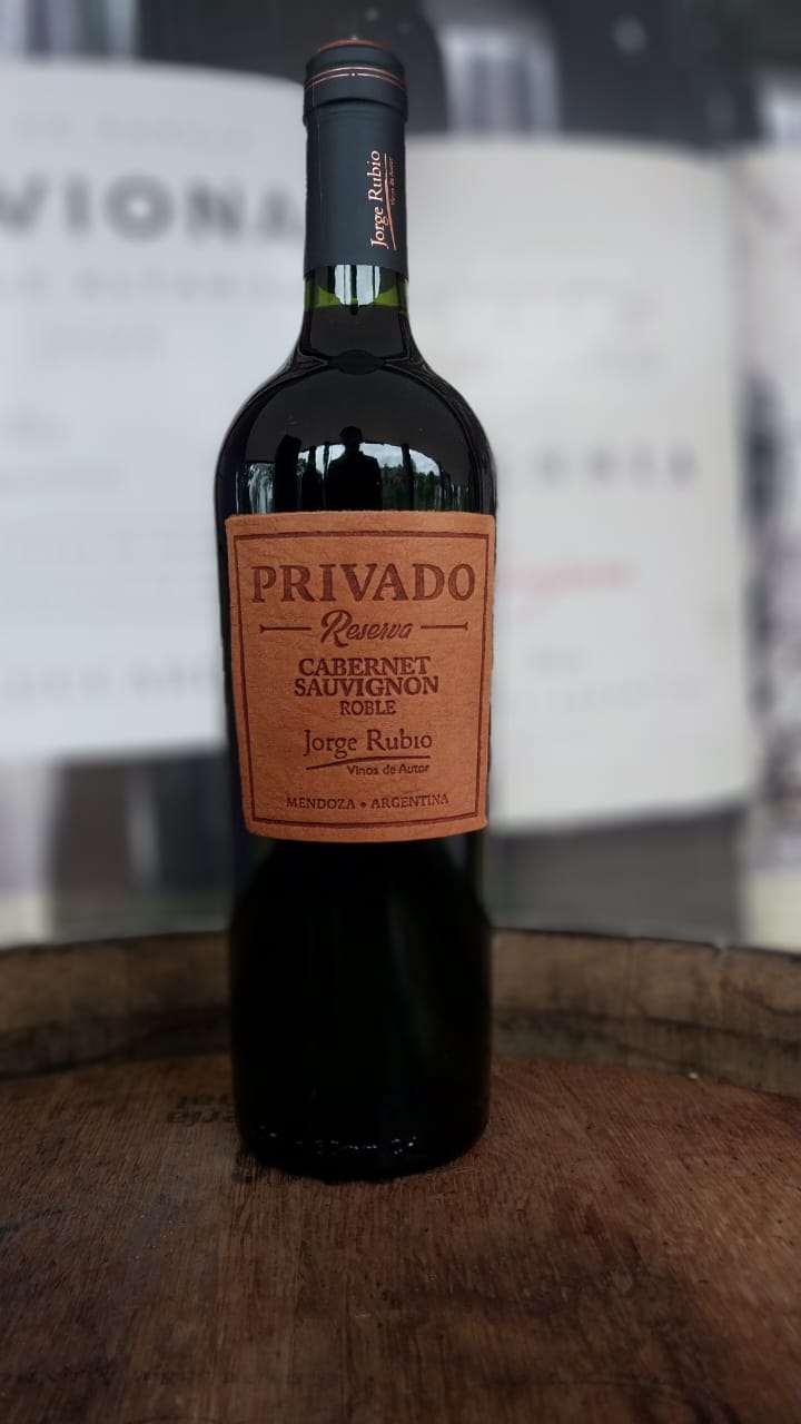 VINHO TINTO JORGE RUBIO PRIVADO RESERVA CABERNET SAUVIGNON