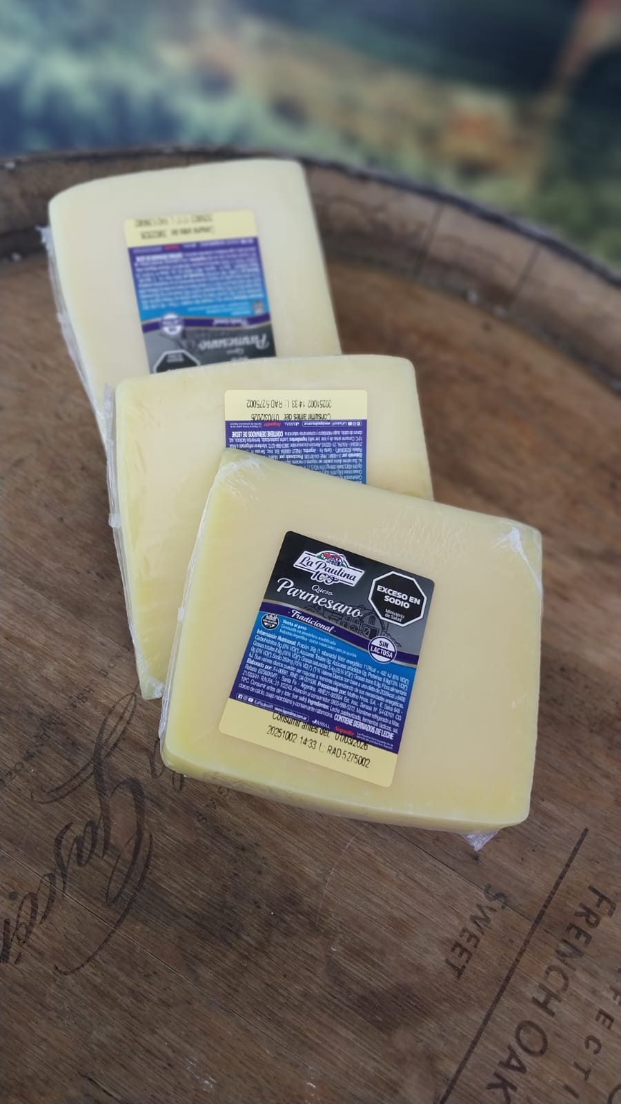 QUESO LA PAULINA PARMESANO