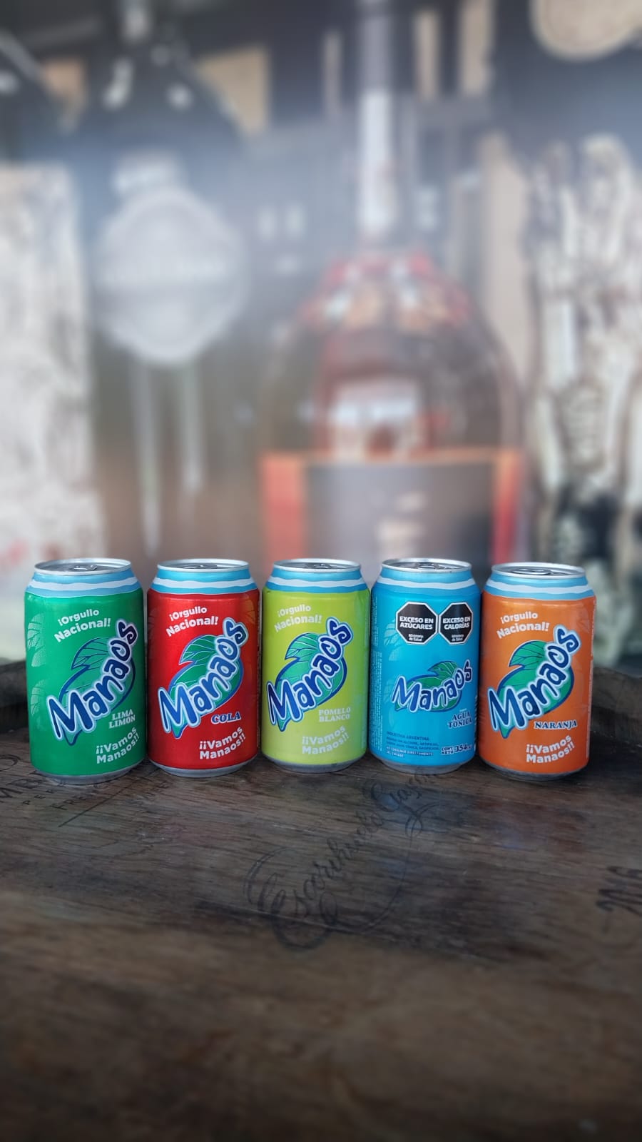 REFRIGERANTE MANAOS LATA 354ML