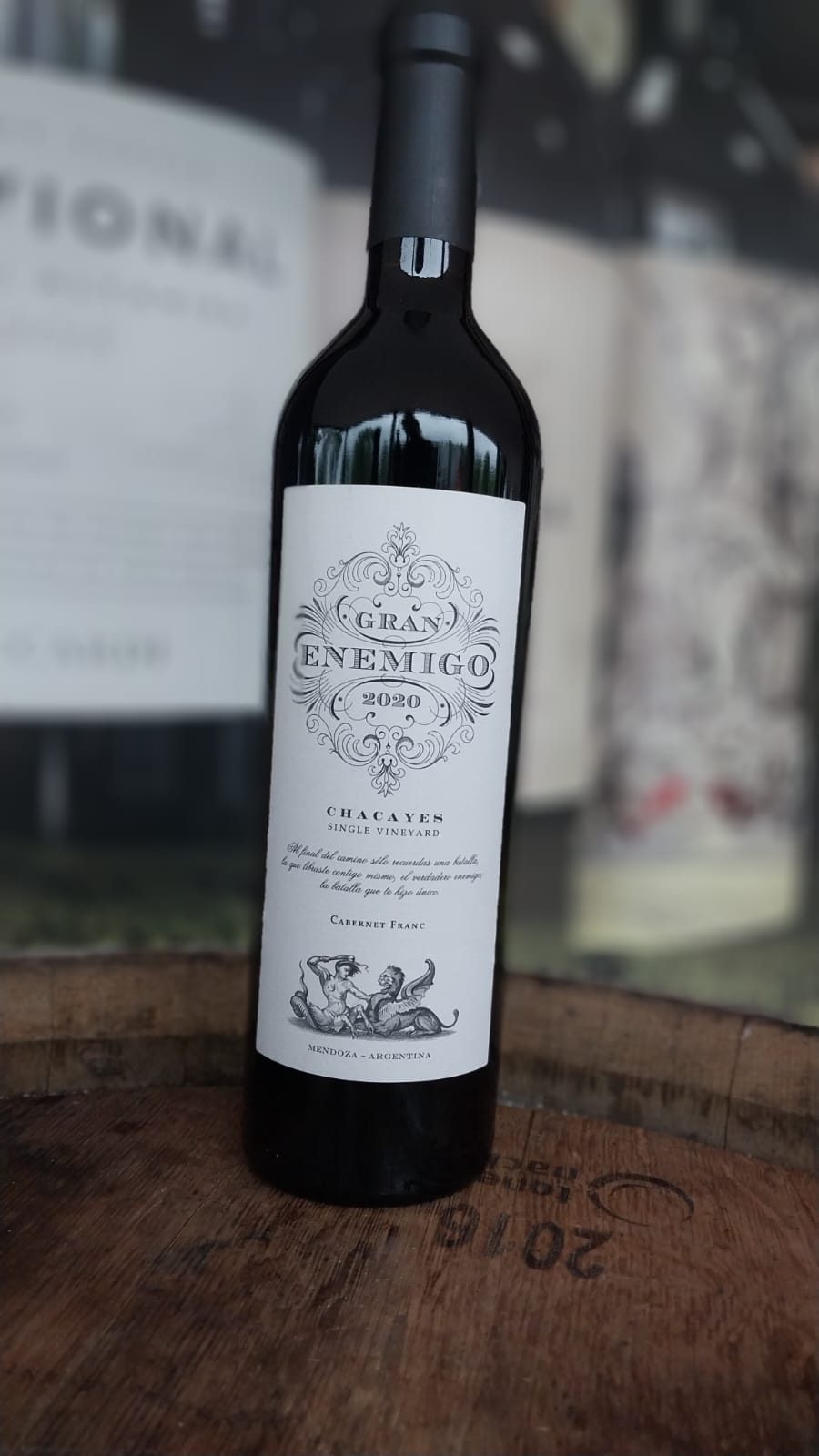 VINHO TINTO GRAN ENEMIGO CHACAYES CABERNET FRANC