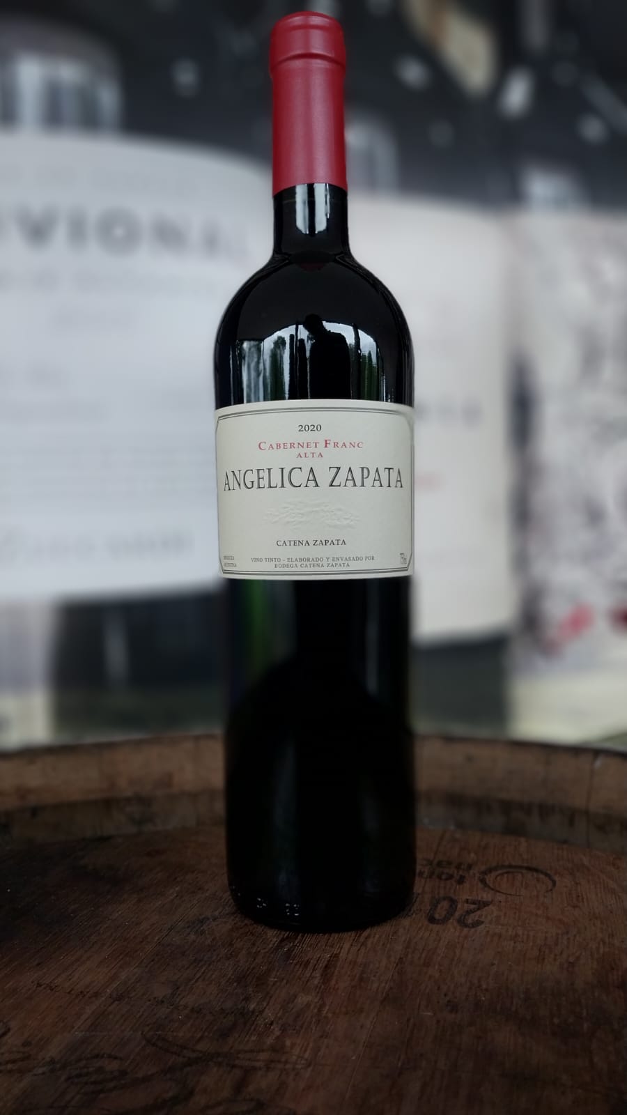VINHO TINTO ANGÉLICA ZAPATA CABERNET FRANC ALTA