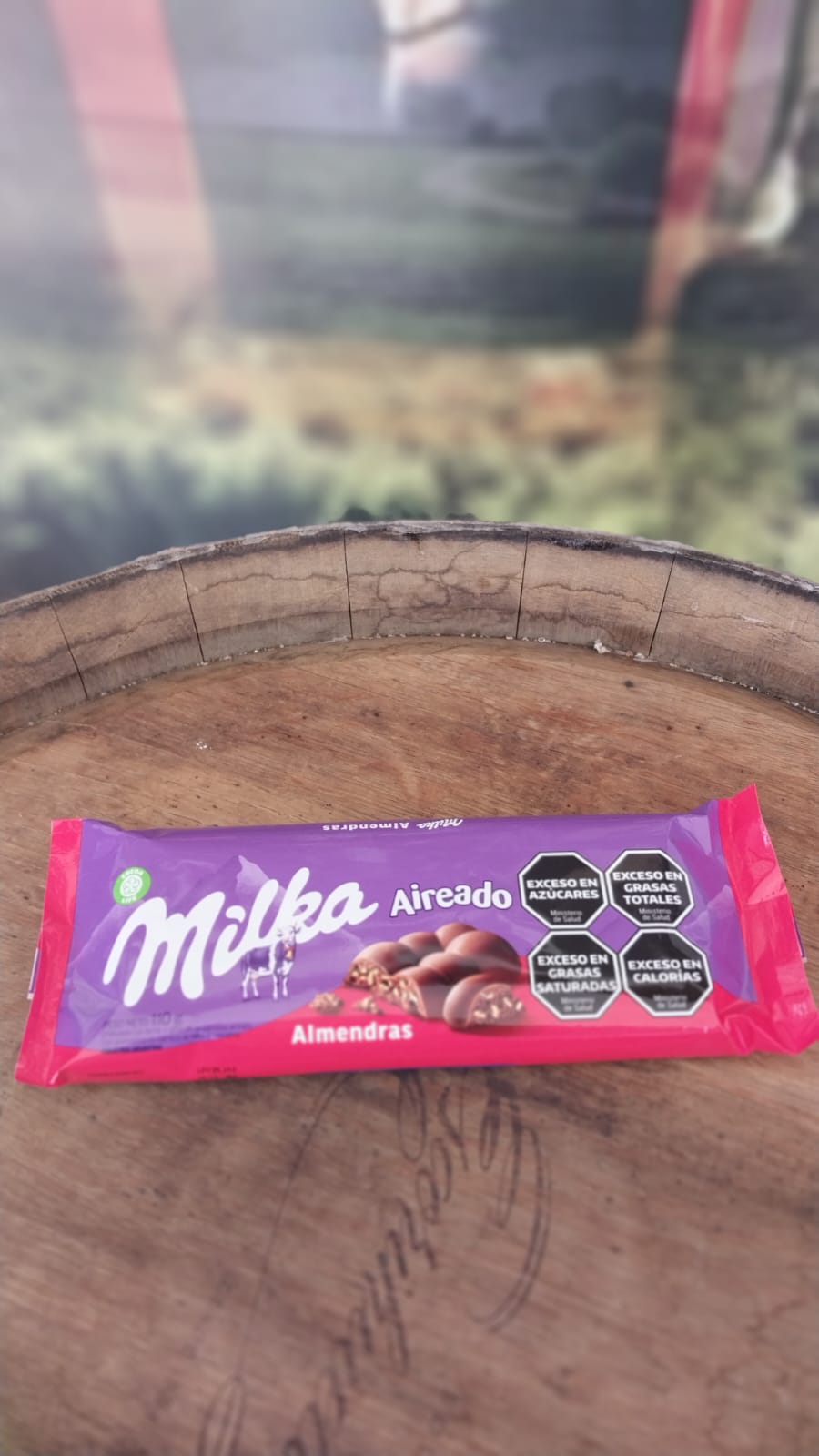 MILKA CHOCOLATE AIREADO 110G