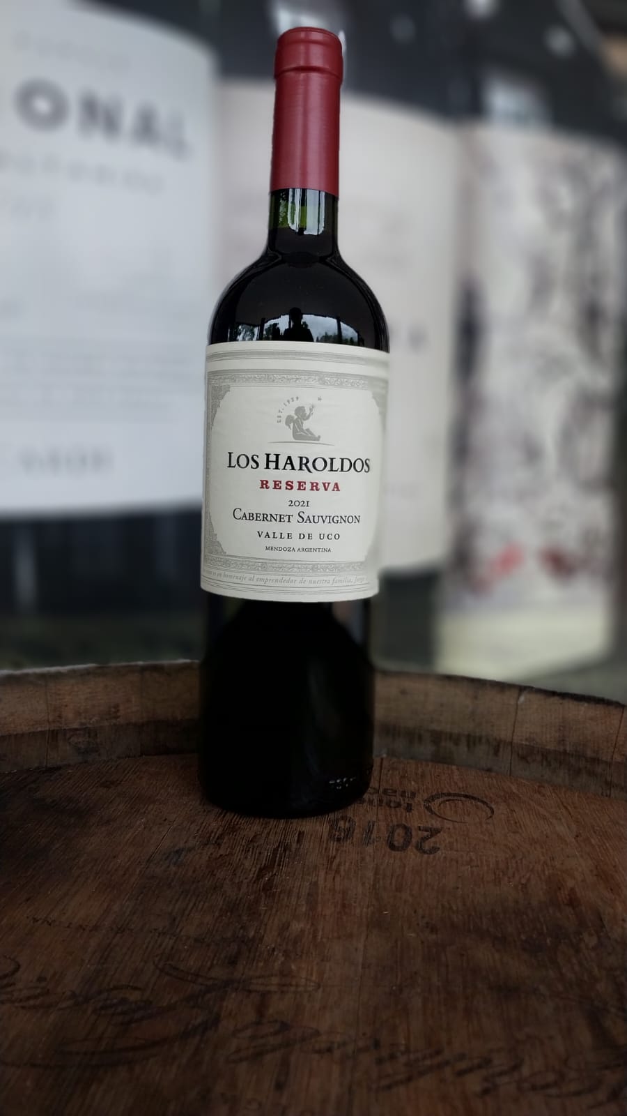 VINHO TINTO LOS HAROLDOS RESERVA CABERNET SAUVIGNON