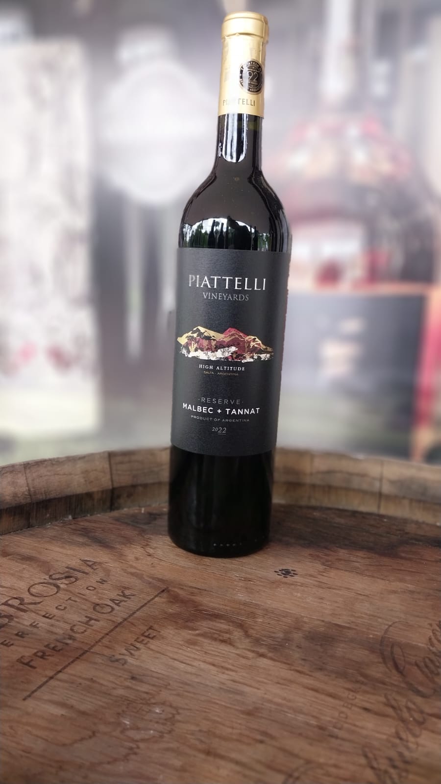VINHO TINTO PIATTELLI RESERVA MALBEC + TANNAT
