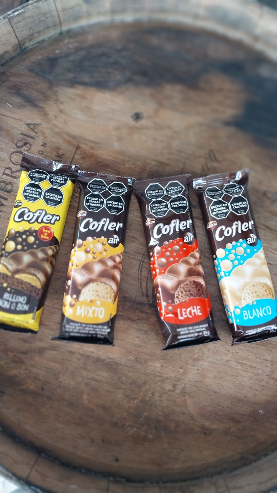 CHOCOLATE ARCOR COFLER AIREADO 55G