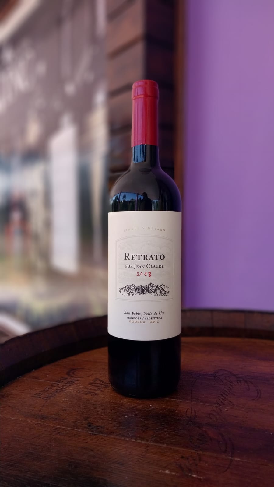 VINHO TINTO RETRATO POR JEAN CLAUDE SAFRA 2018