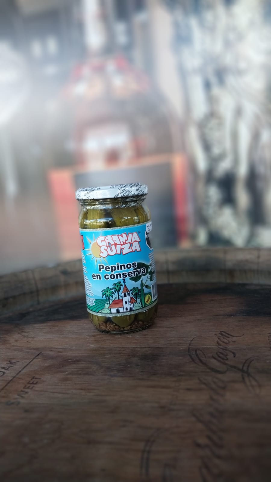 PEPINOS EN CONSERVA GRANJA SUIZA 330G